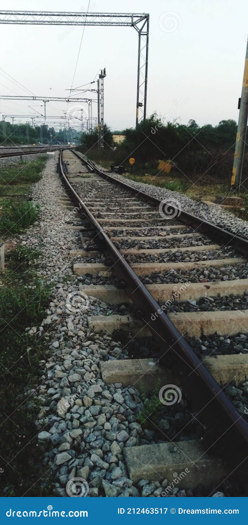Track in india railway stock image. Image of travel 212463517