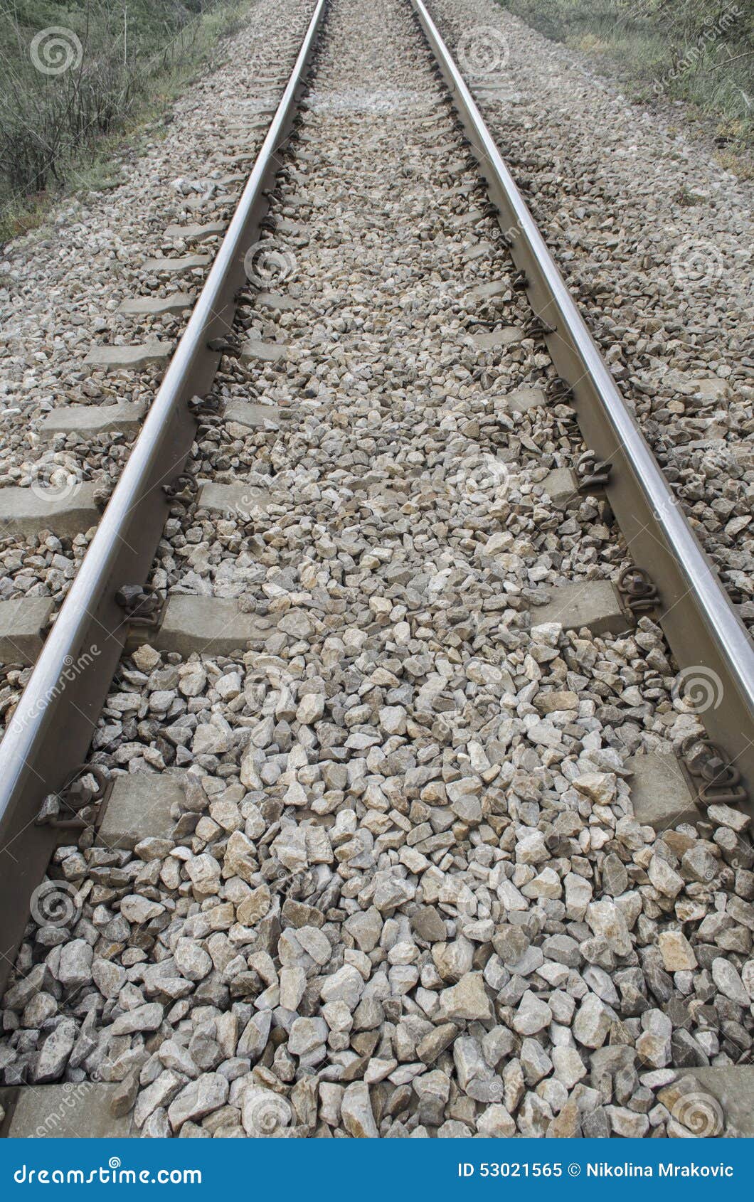 Track (rail transport) stock image. Image of modern, railroad 53021565