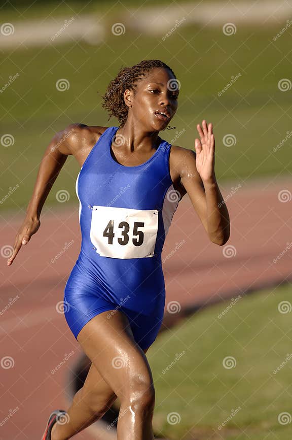 Track Runner stock image. Image of fitness, compete, effort 6834691