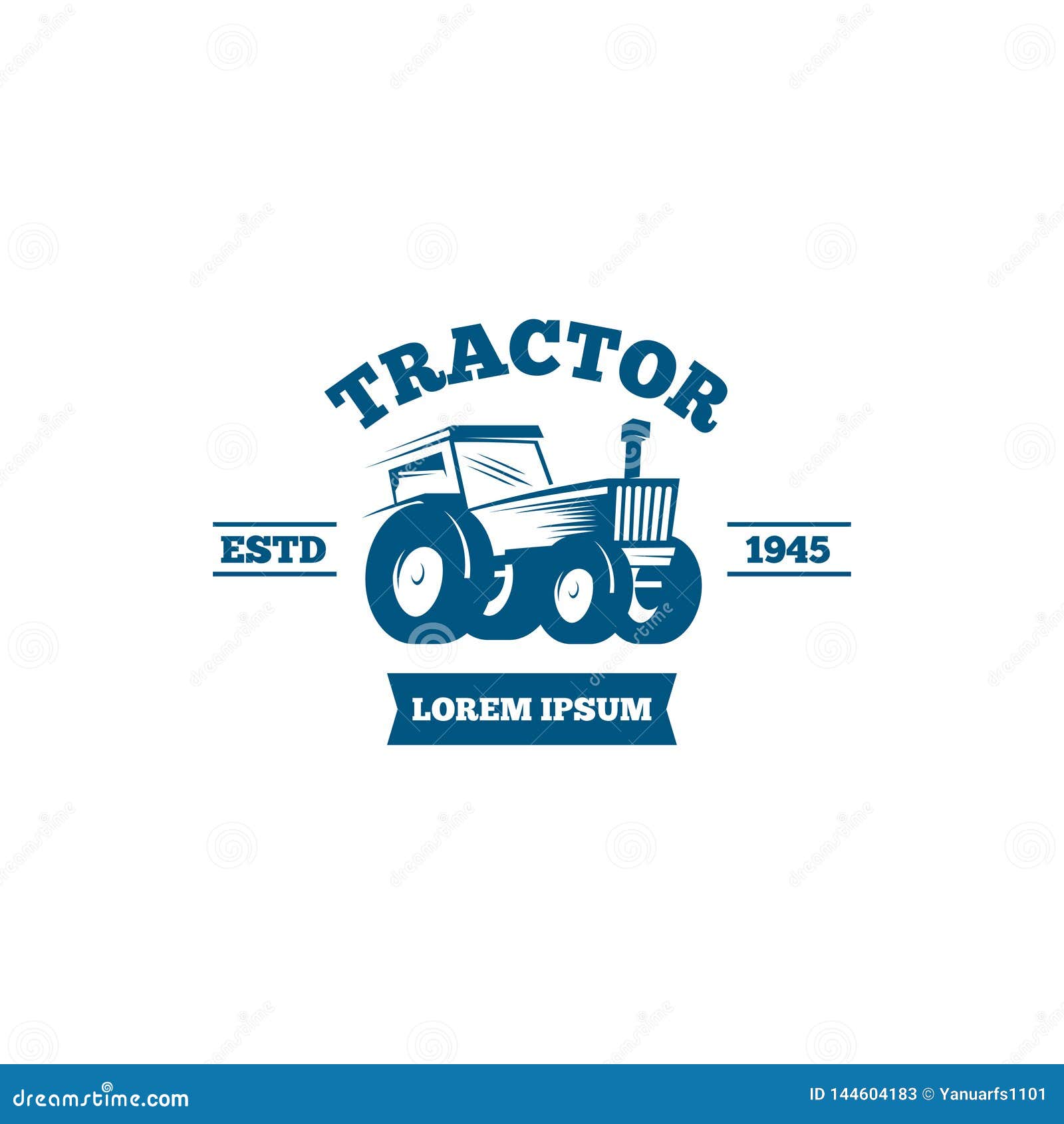 Tractor Logo Template Vector. Tractor Logo Concept Stock Vector ...