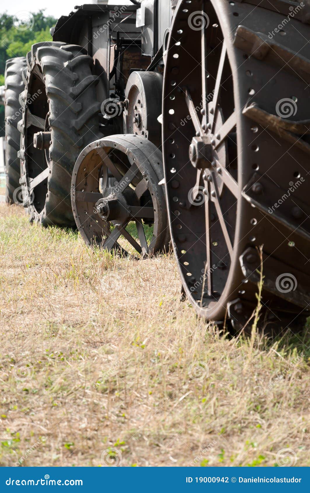 Tractor Wheels stock photo. Image of wheel, agriculture 19000942