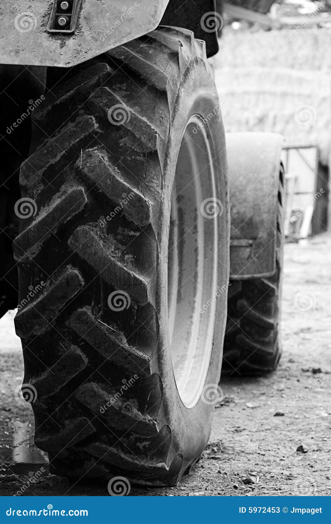 Tractor Wheels stock image. Image of tire, tractor, tread 5972453