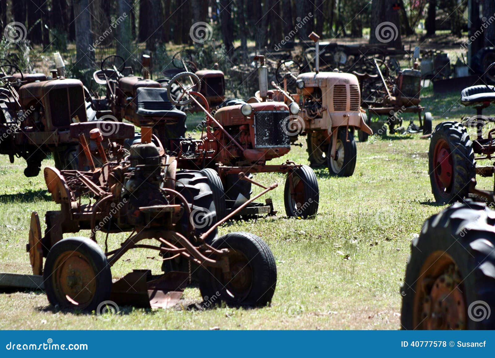 Tractors stock photo. Image of fixed, tractors, agriculture 40777578