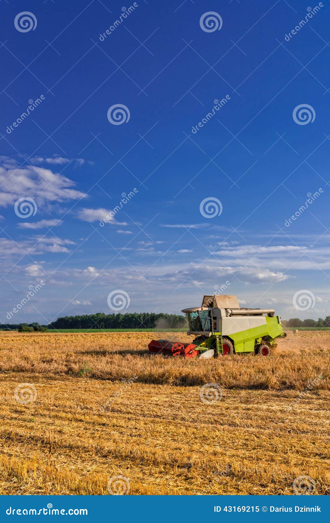Tractors and harvesting stock image. Image of crop, harvesting 43169215