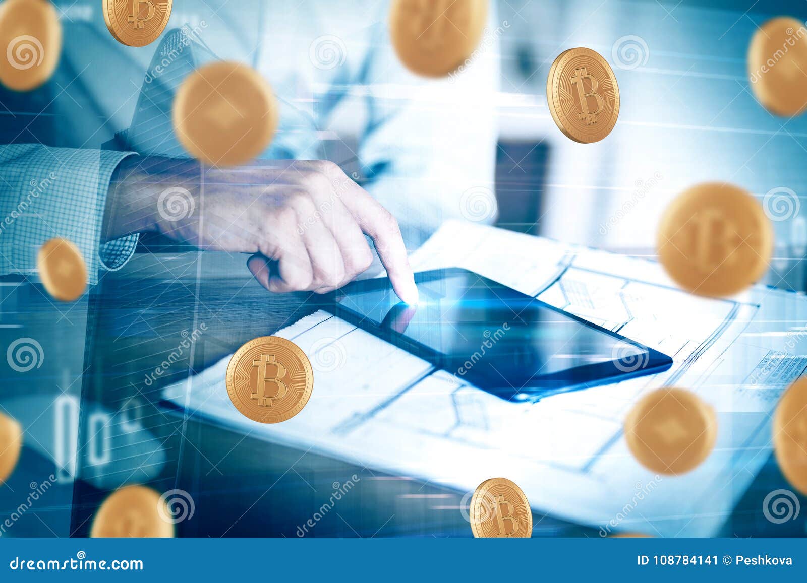 Trade And Cryptocurrency Concept Stock Image - Image of ...