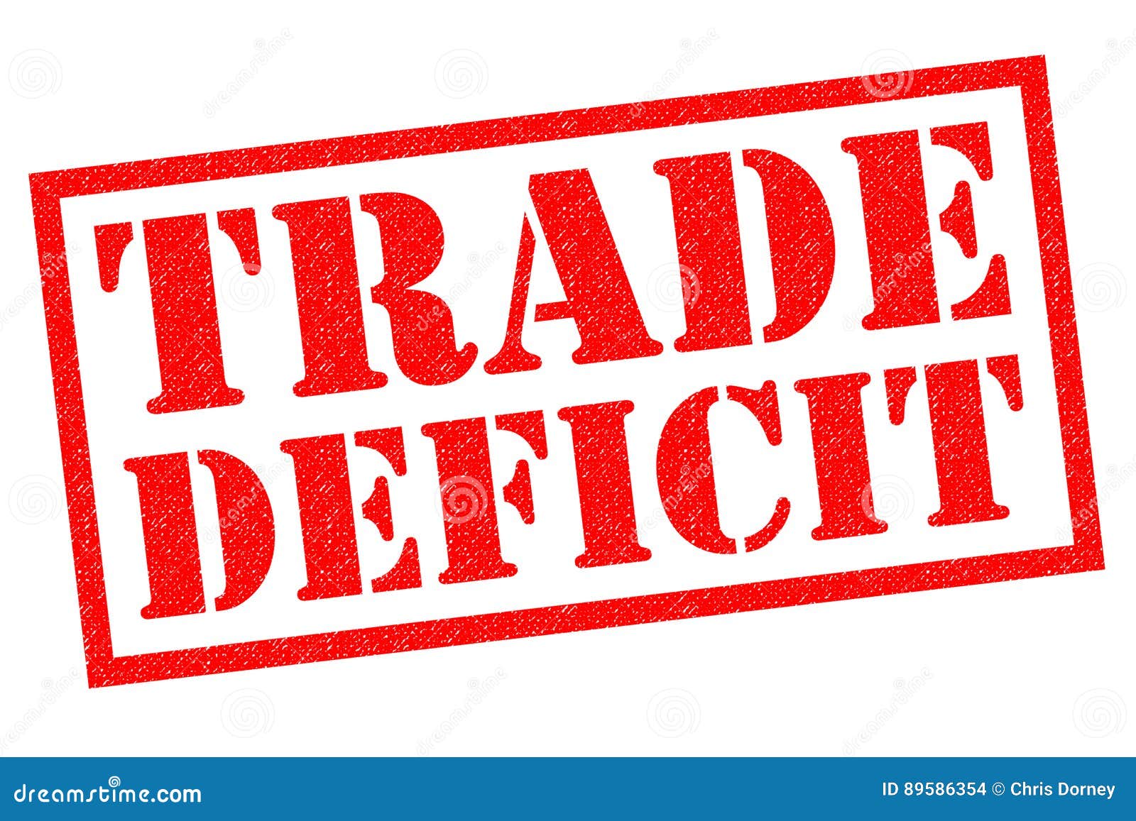 Trade Deficit RoyaltyFree Illustration 79705299