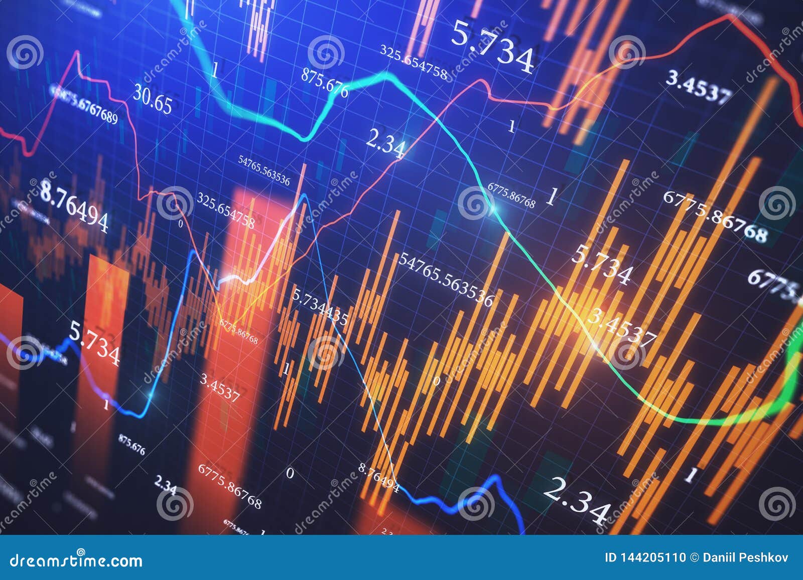 Trade And Economy Wallpaper Stock Photo Image Of Code Analysis - 