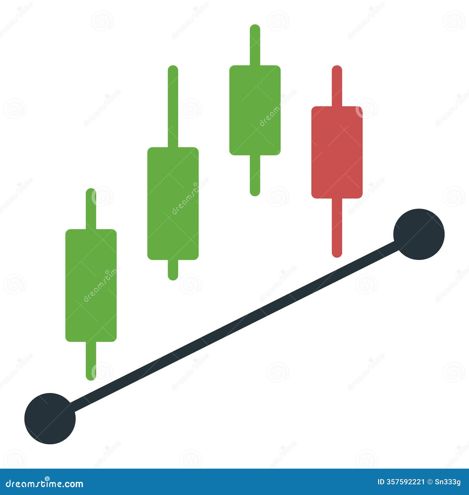 Trading Signals Vector Crypto Analytics Icon or Symbol Stock Vector -  Illustration of green, rate: 357592221