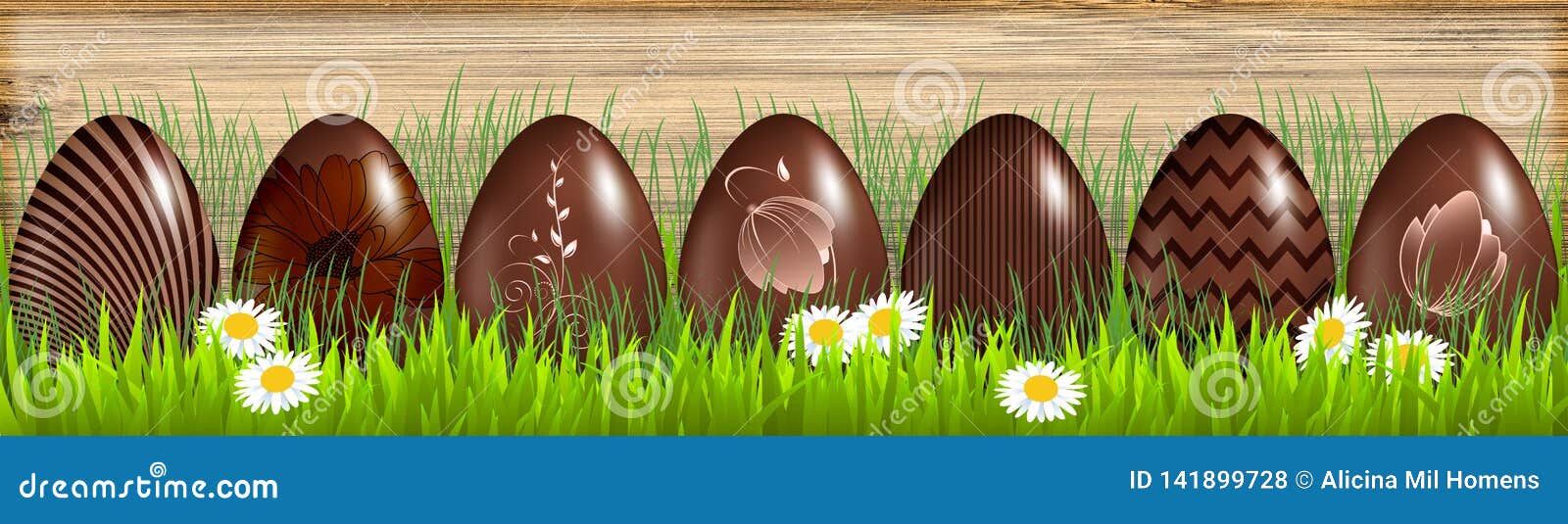 The Tradition of Chocolate Eggs in Easter Stock Photo Image of easter