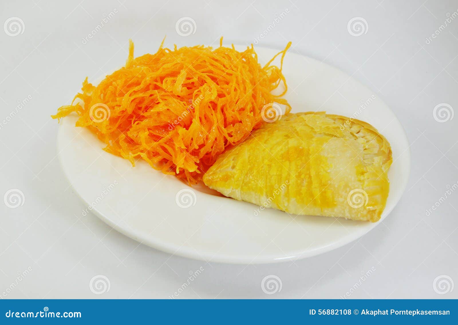 Tradition Egg Yolk Golden Thread and Egg Yolk Golden Thread Pie Stock ...