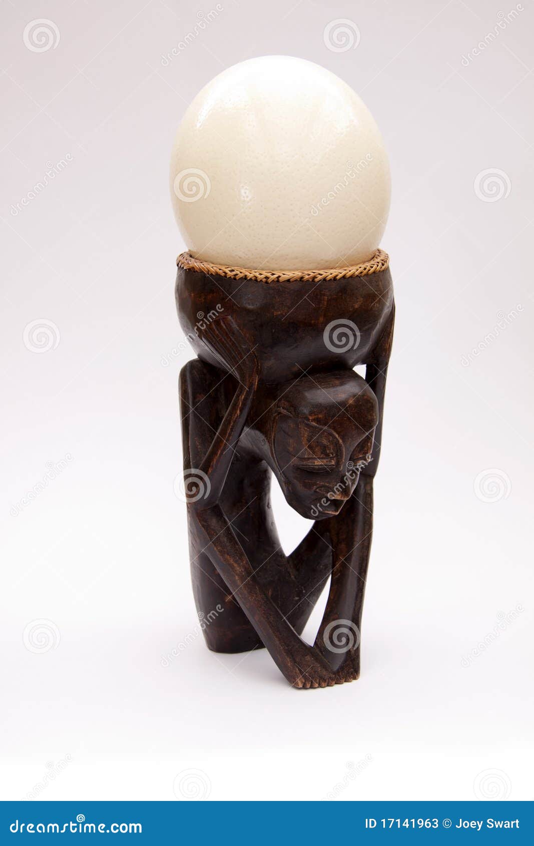 Traditional African Sculpture. Stock Image Image of brown, head 17141963