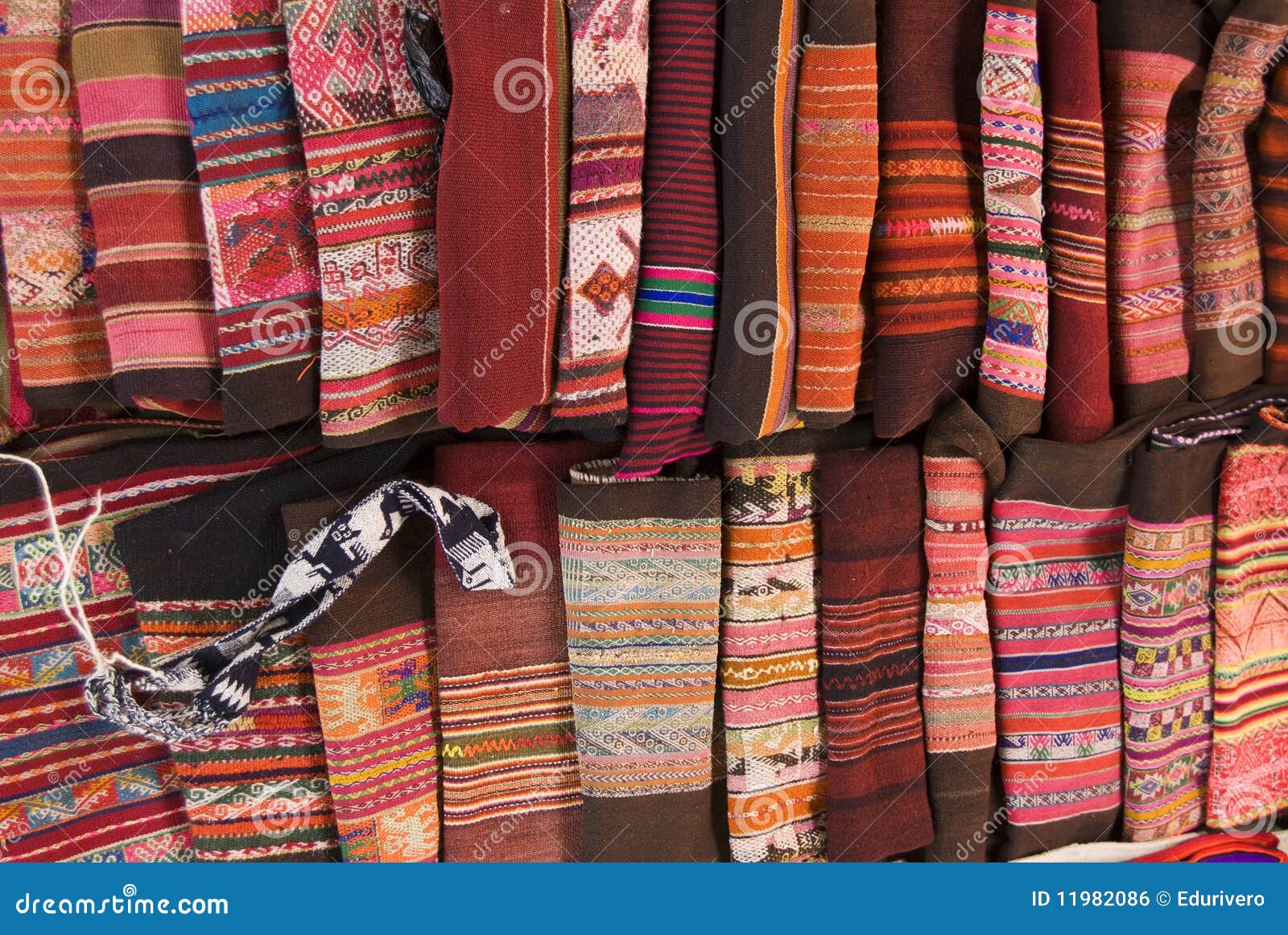 traditional andean tapestry.