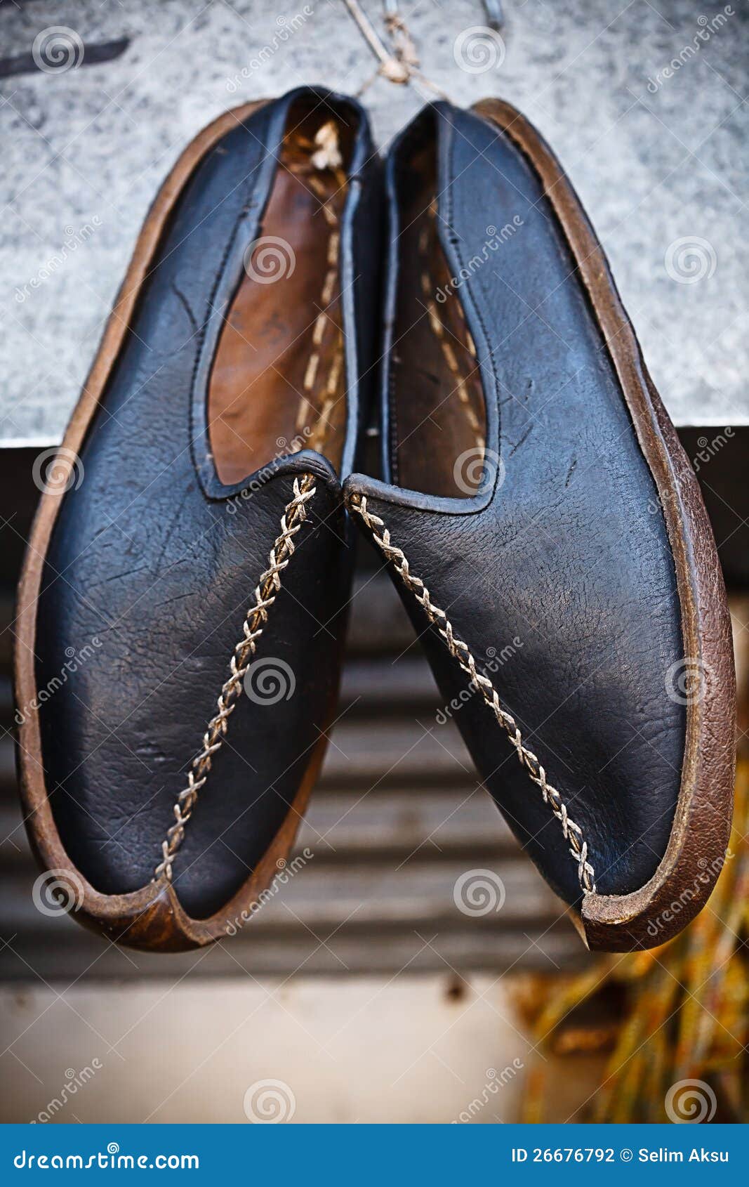 Traditional arab shoes stock photo. Image of footwear 26676792