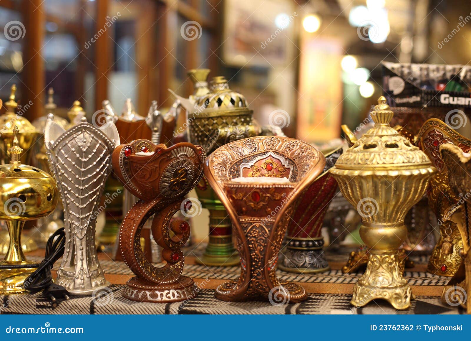 Traditional Arabic Incense Burner Stock Photo Image of incense, night