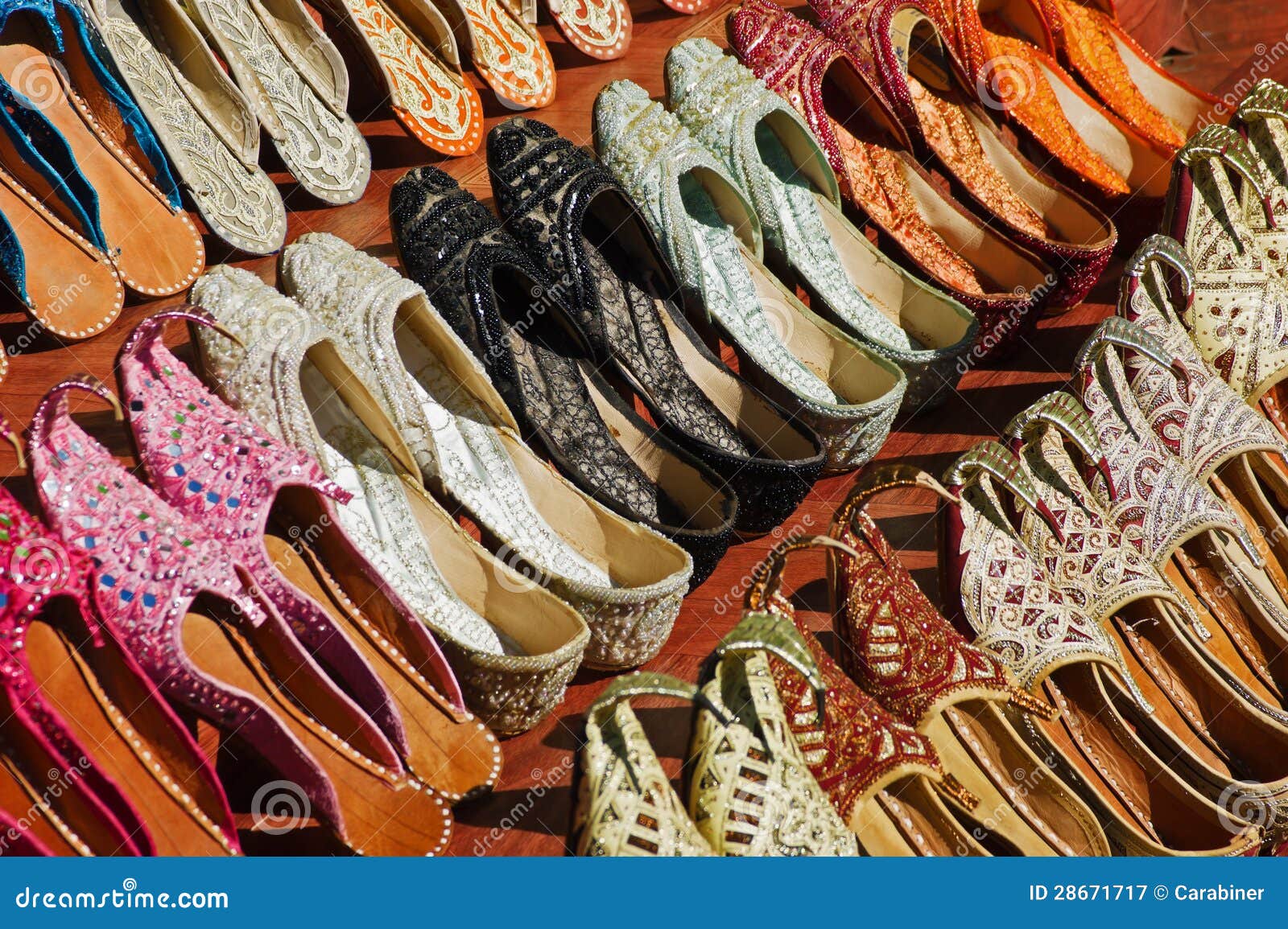 Traditional Arabic Shoes Royalty Free Stock Photography - Image: 28671717