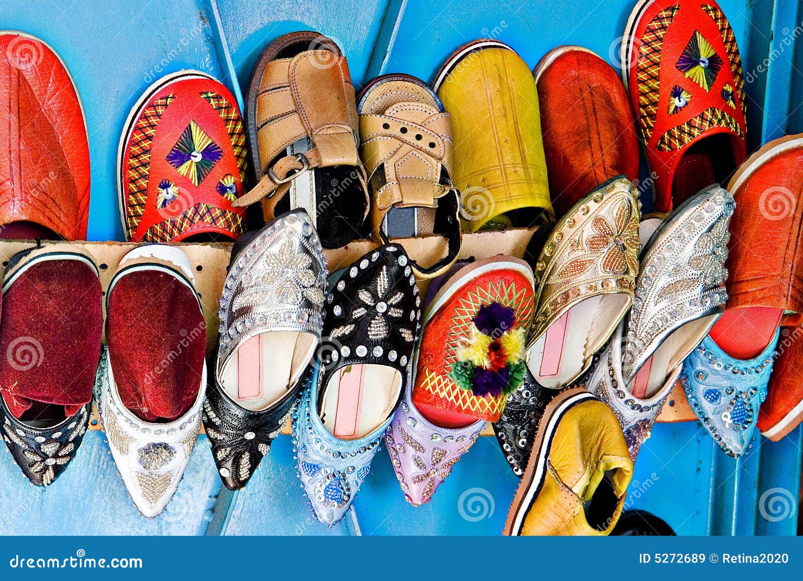 Arabic Shoes RoyaltyFree Stock Photo 4067565