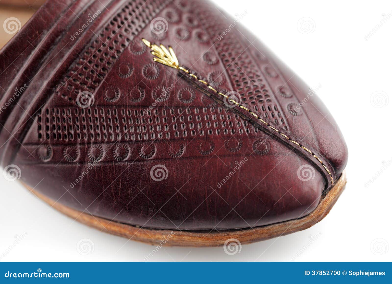 Traditional Arabic Slippers Stock Photo Image of isolated, male 37852700
