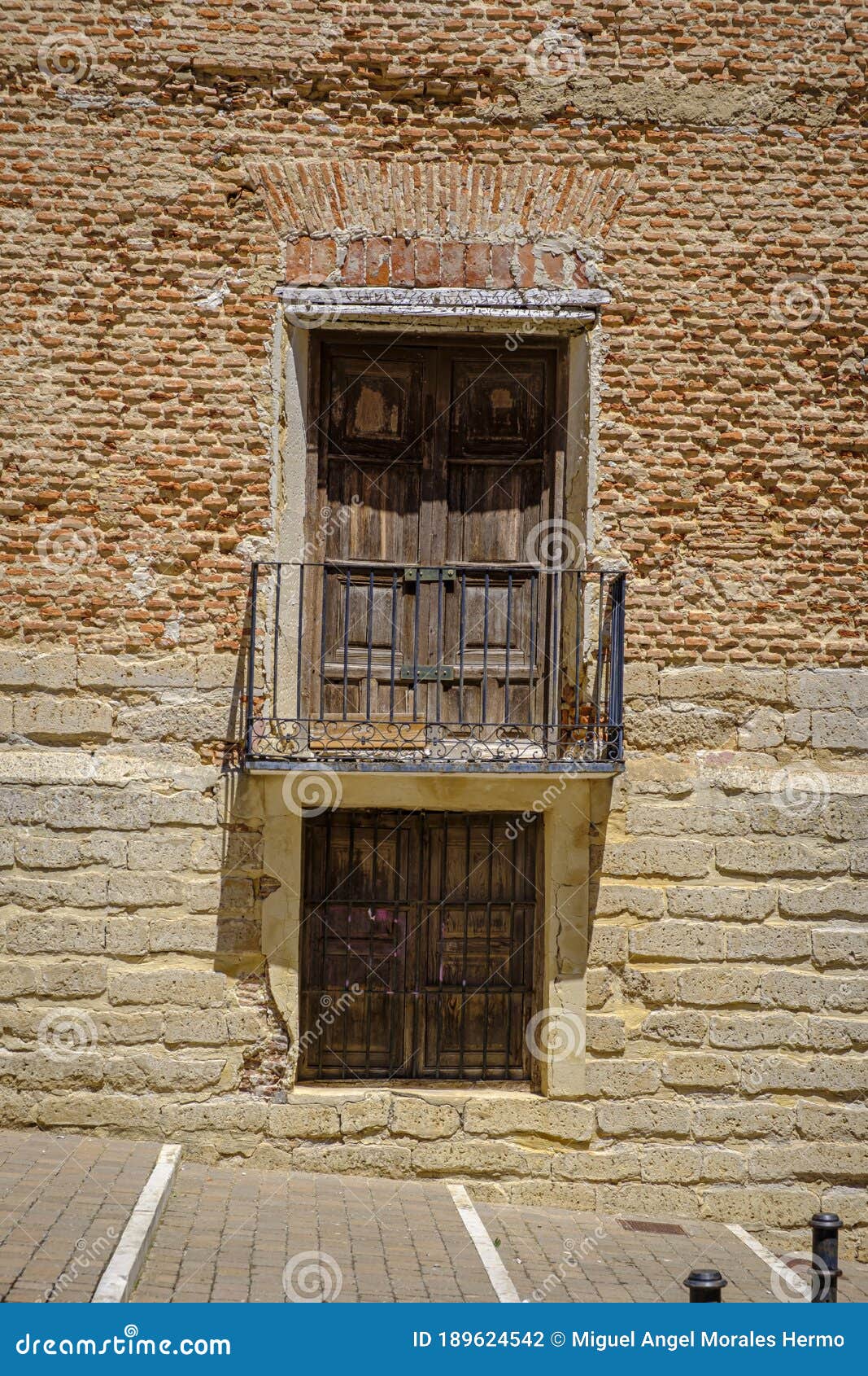 traditional rural architecture of medina de rioseco spain