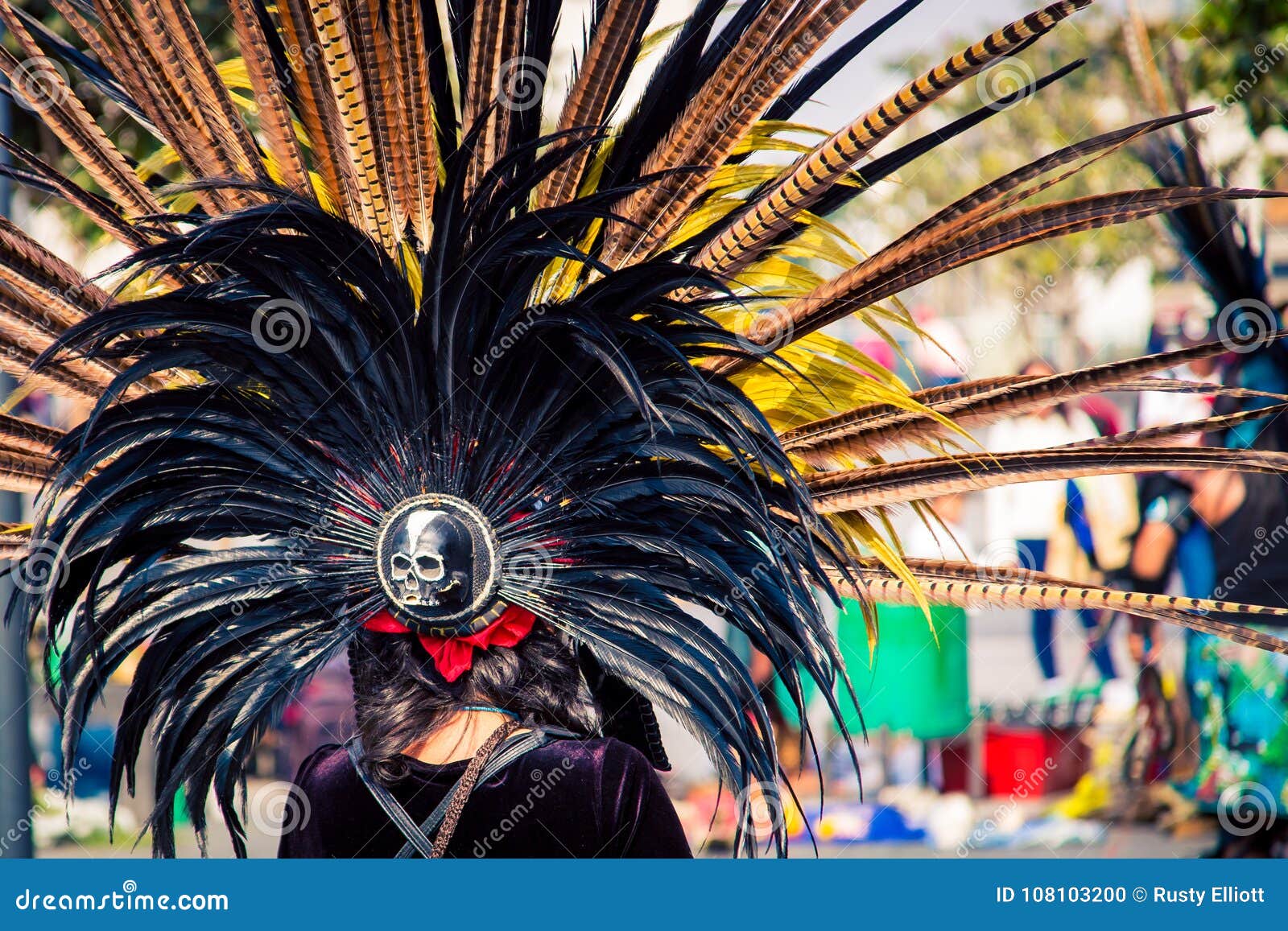 Aztec Headdress Art