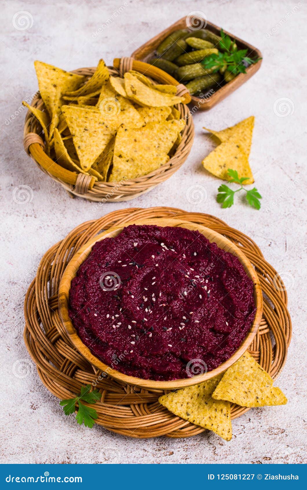 Traditional beetroot dip stock image. Image of cucumbers 125081227