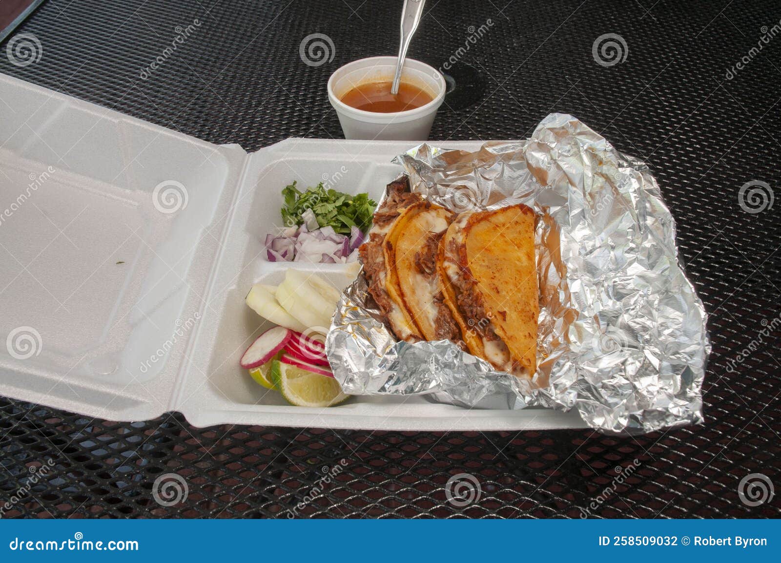 Traditional Birria Tacos stock photo. Image of meal 258509032