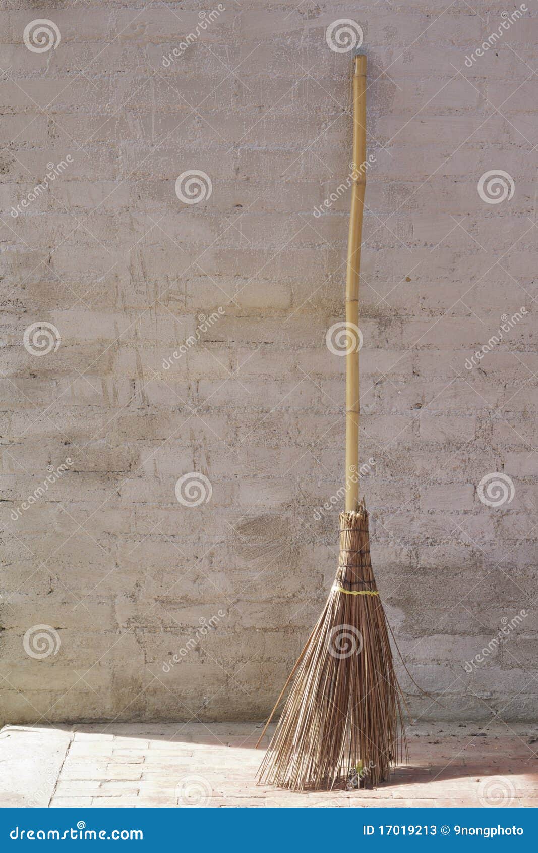 Traditional broom stock image. Image of help, leaf, coconut 17019213