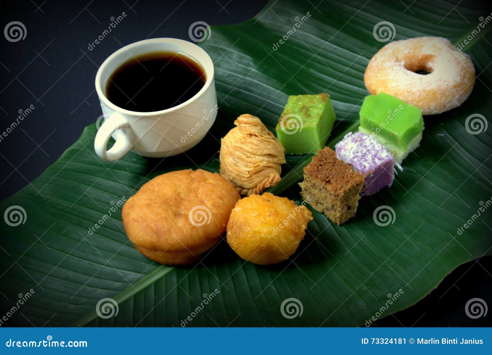 Traditional Cake Of Malaysia & Indonesia Stock Image 