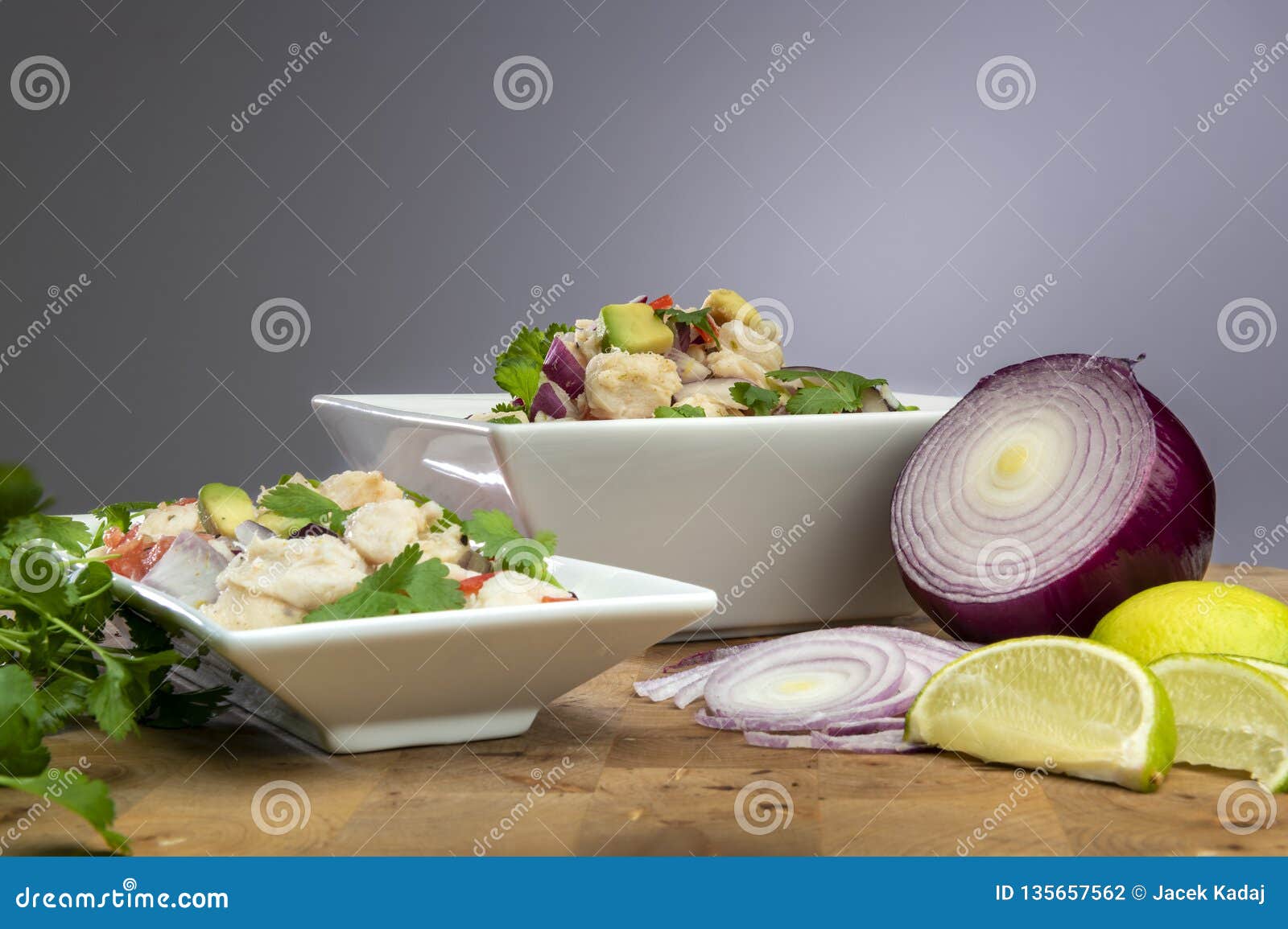 Traditional Ceviche Seafood Stock Photo Image of lemon, mexican