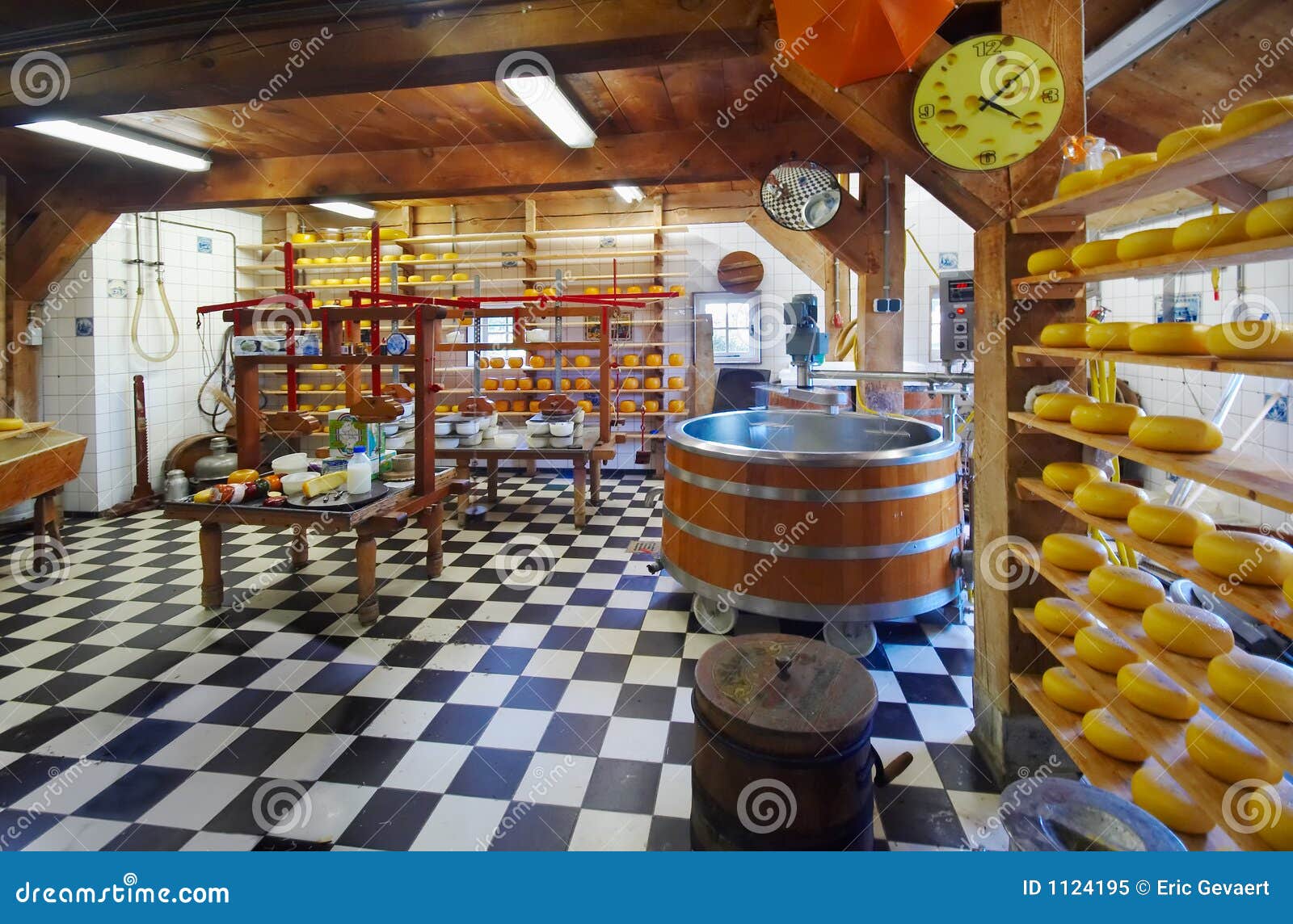 Traditional cheese farm stock image. Image of dutch, culture 1124195