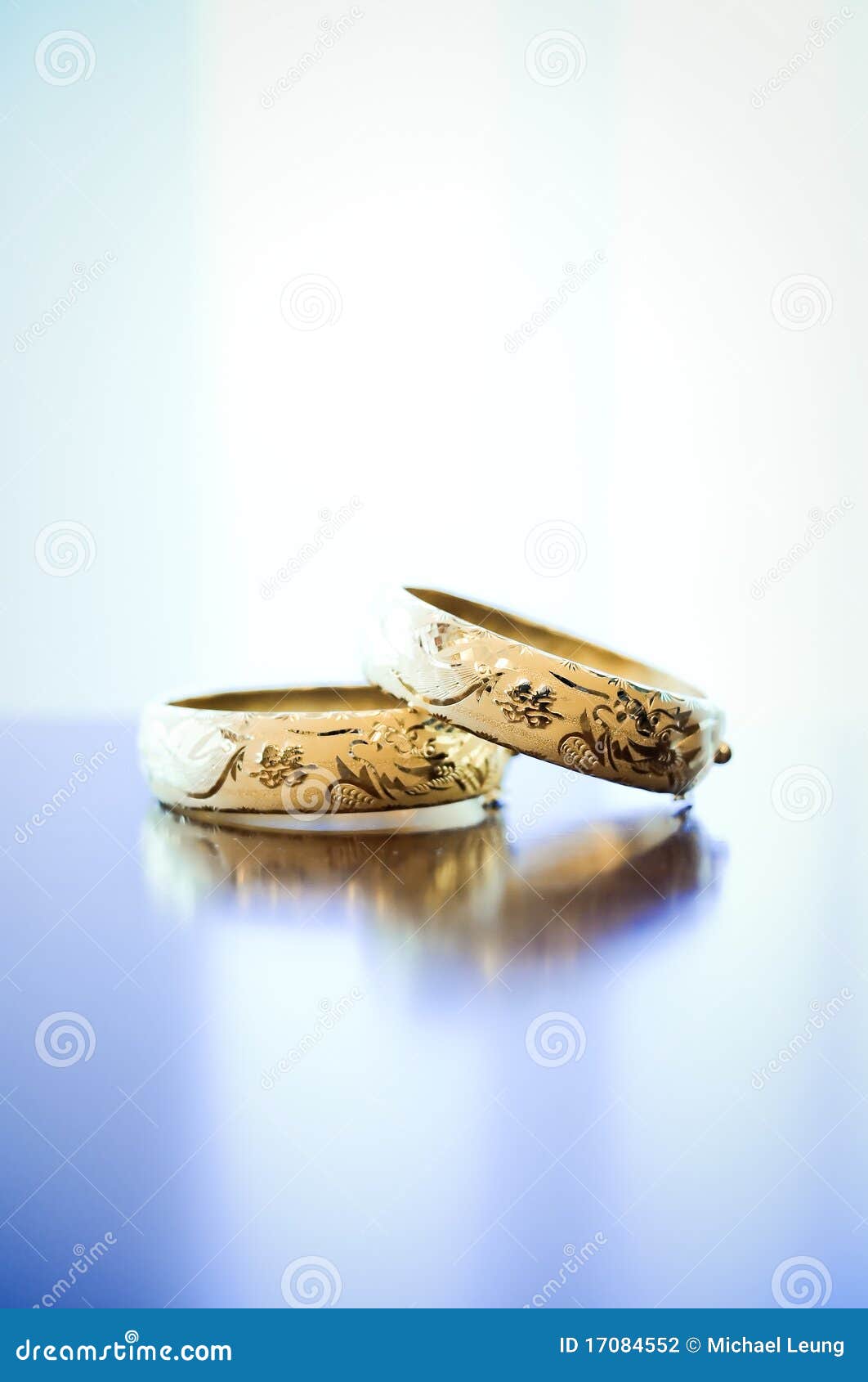 Traditional Chinese Gold Wedding Bracelet Stock Photo Image of