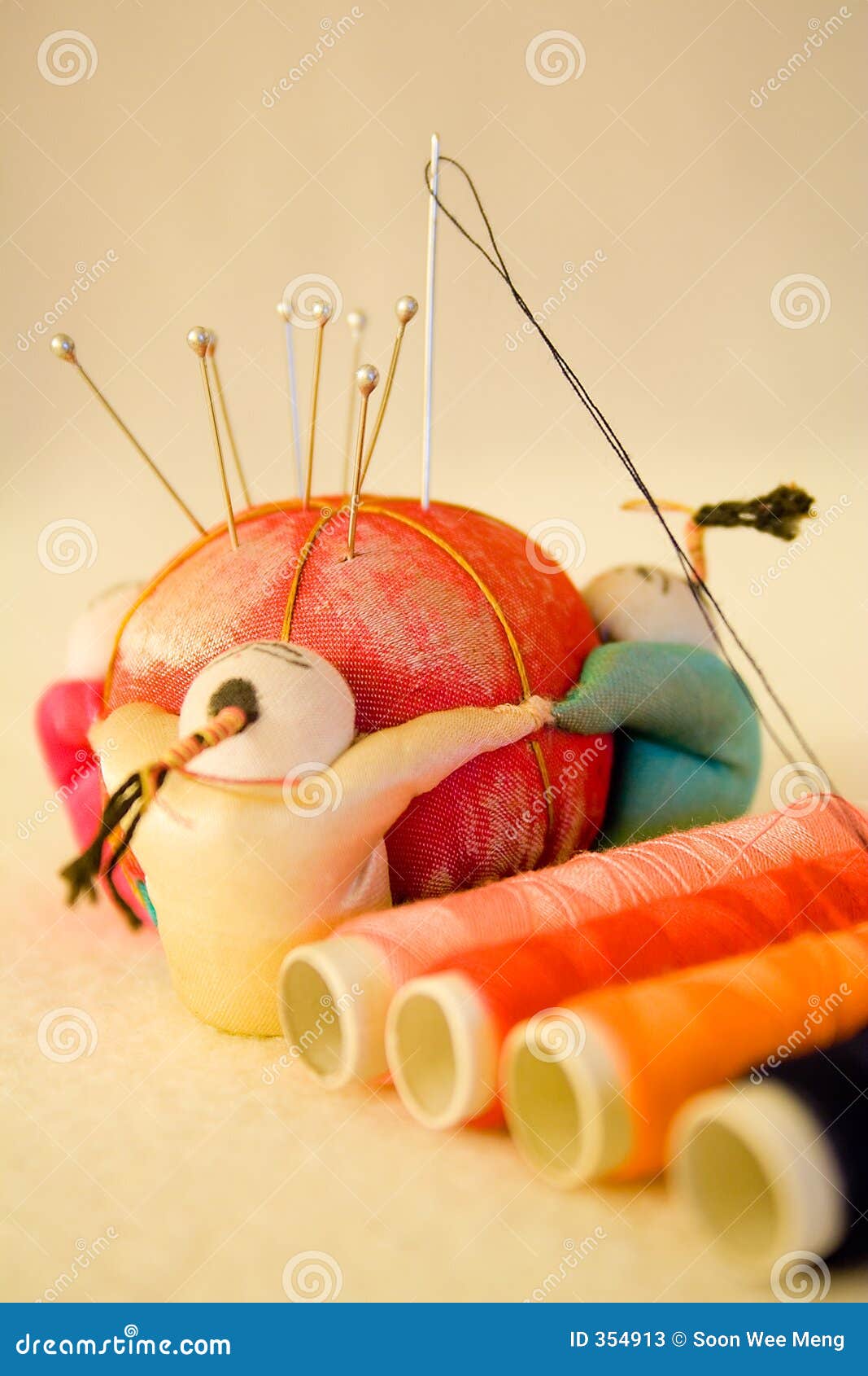 Traditional Chinese Sewing Tools Stock Image Image of traditional, needles 354913