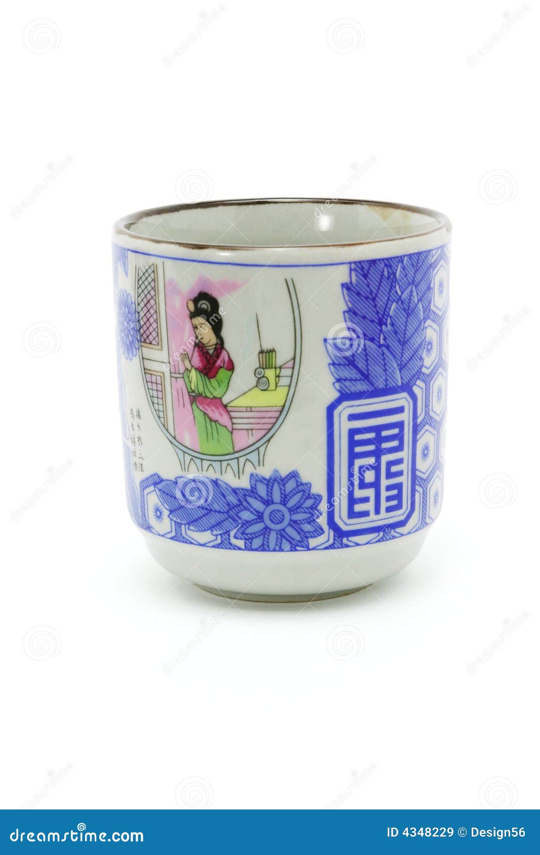 Traditional Chinese Tea Cup Stock Image Image of painted, tradition