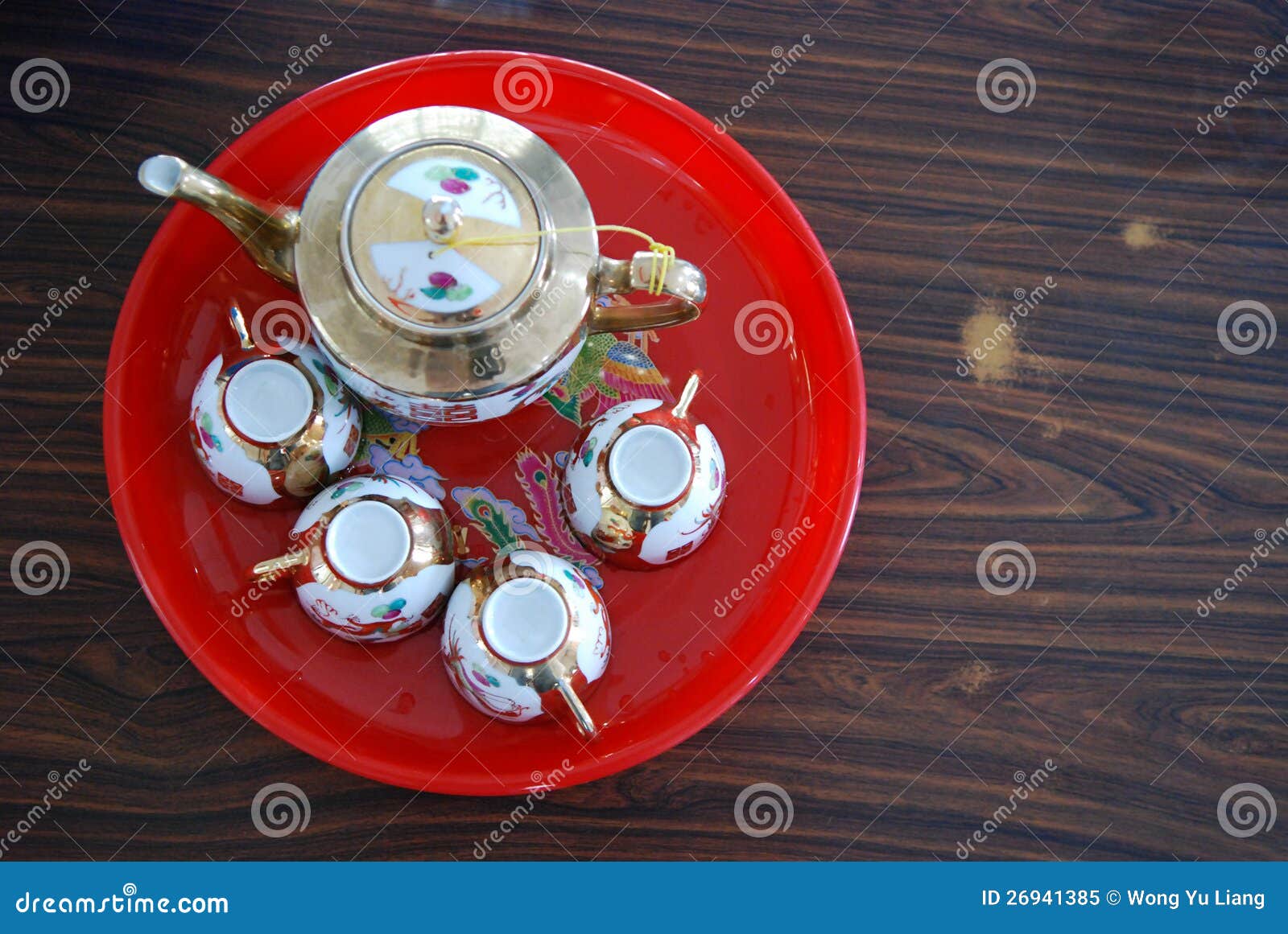 Traditional Chinese Tea Cup Set Stock Image Image of flower, glass