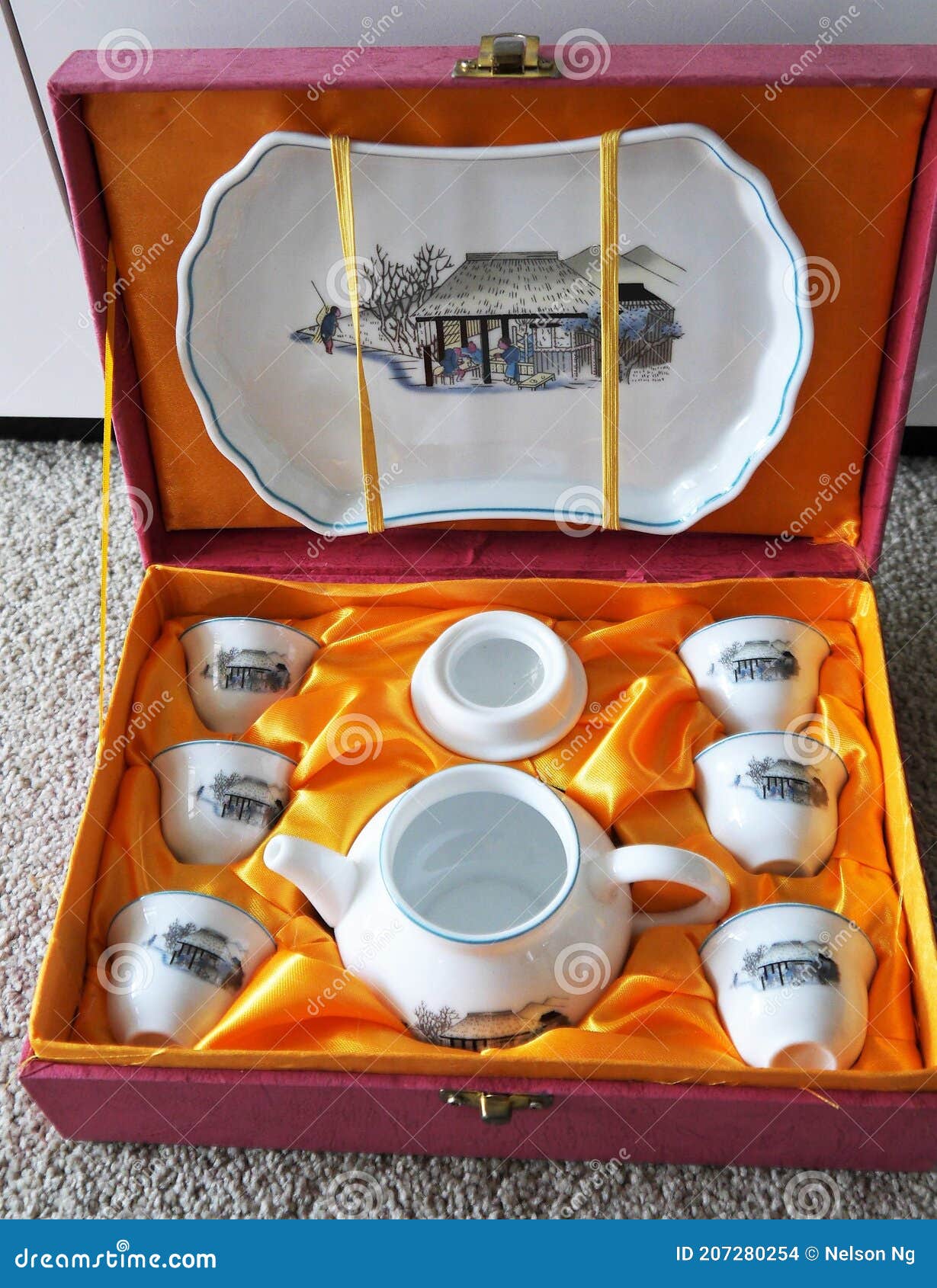 Traditional Chinese Tea Pot Set Stock Photo Image of china, aroma