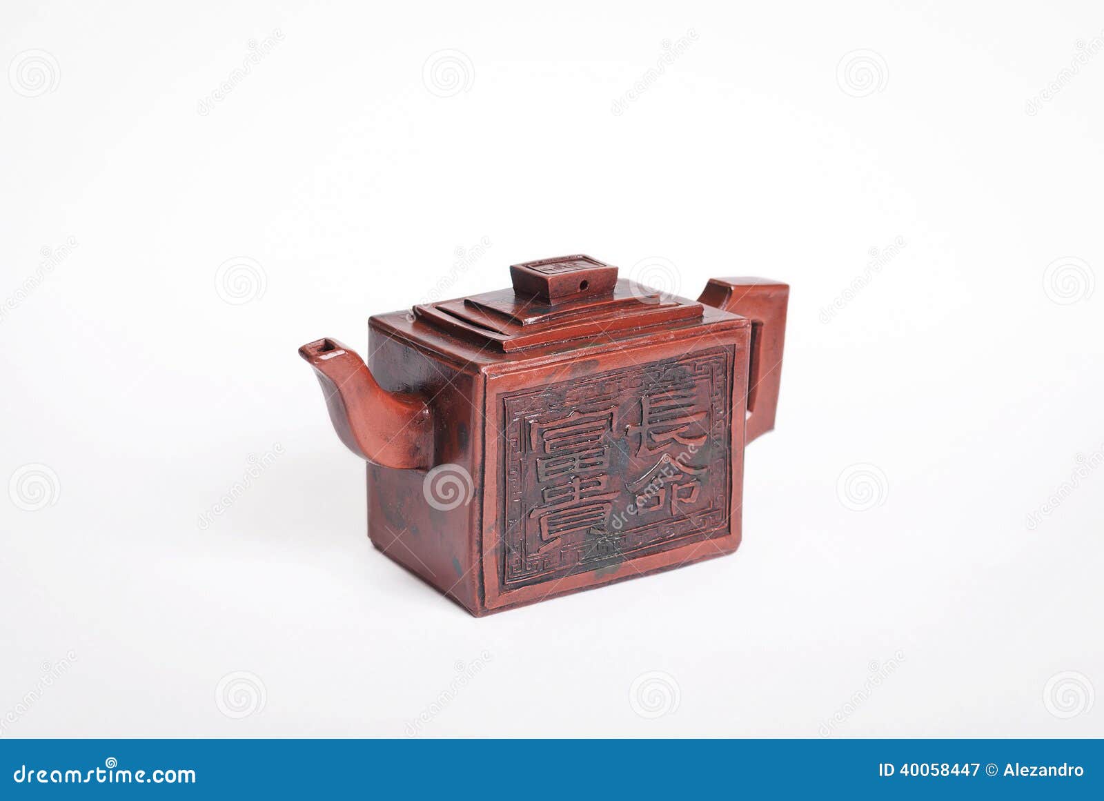Traditional chinese teapot stock image. Image of culture 40058447