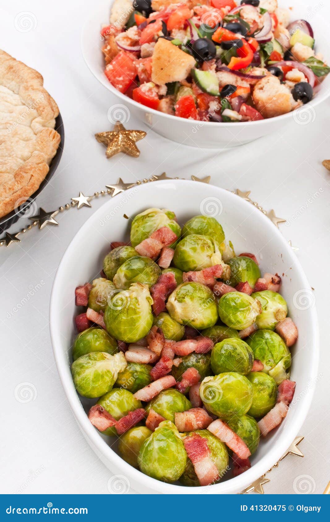 Traditional Christmas Brussels Sprouts Stock Image - Image of healthy ...