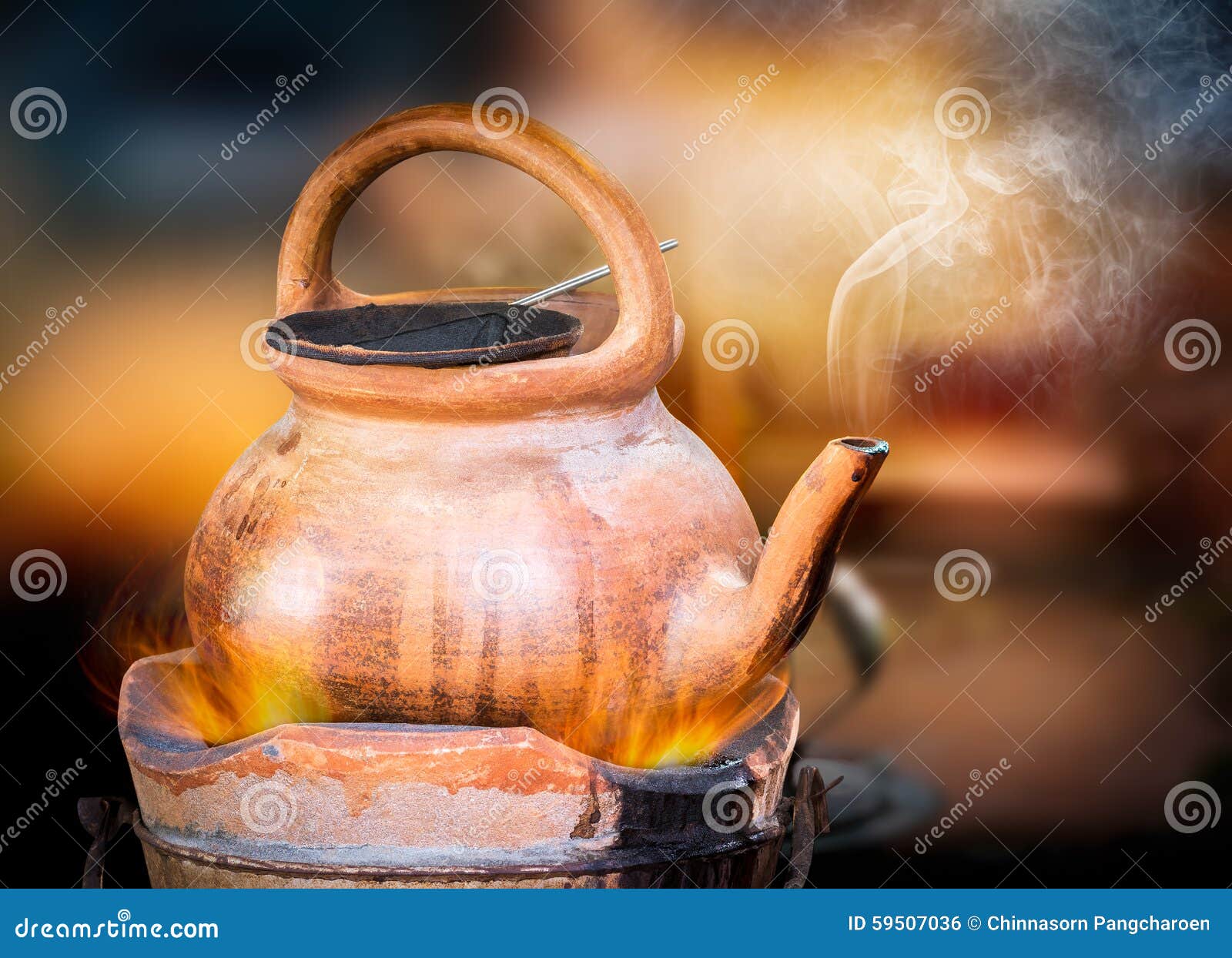 Traditional Coffee Brew Pot Stock Photo Image of caffeine, process 59507036