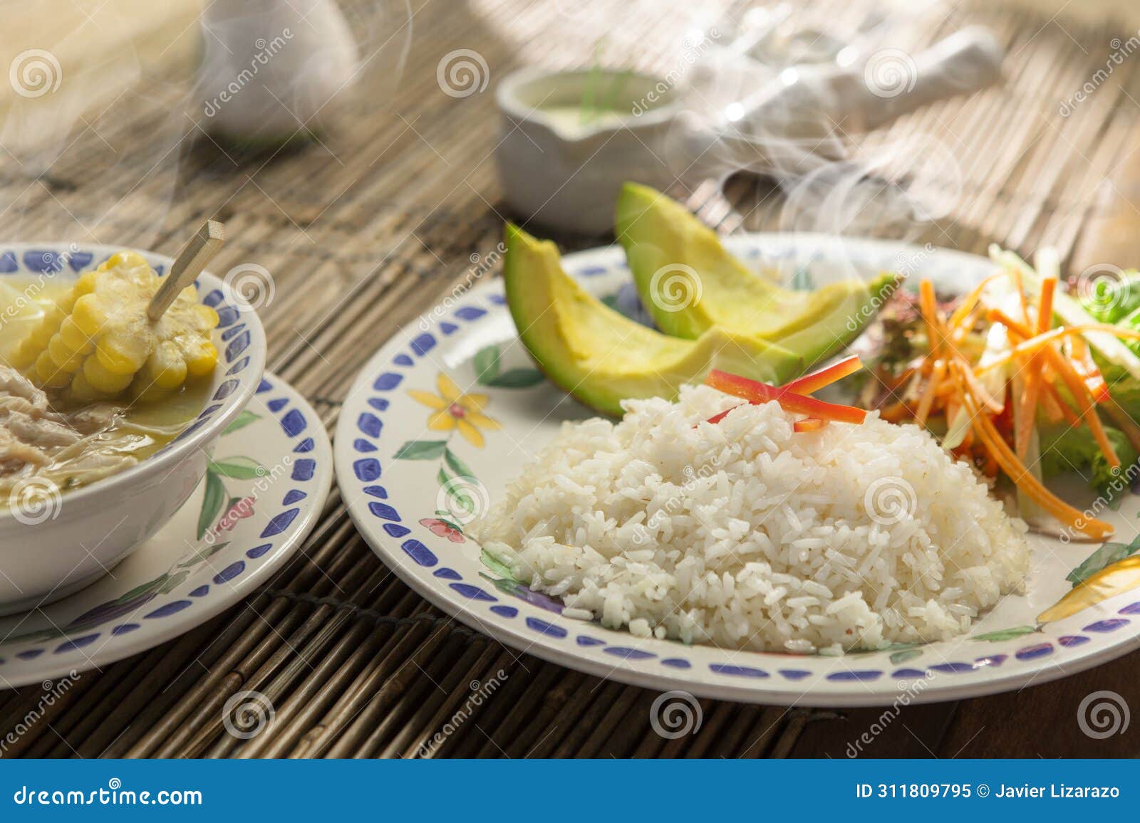 ajiaco traditional colombian dish typical of bogotÃ¡