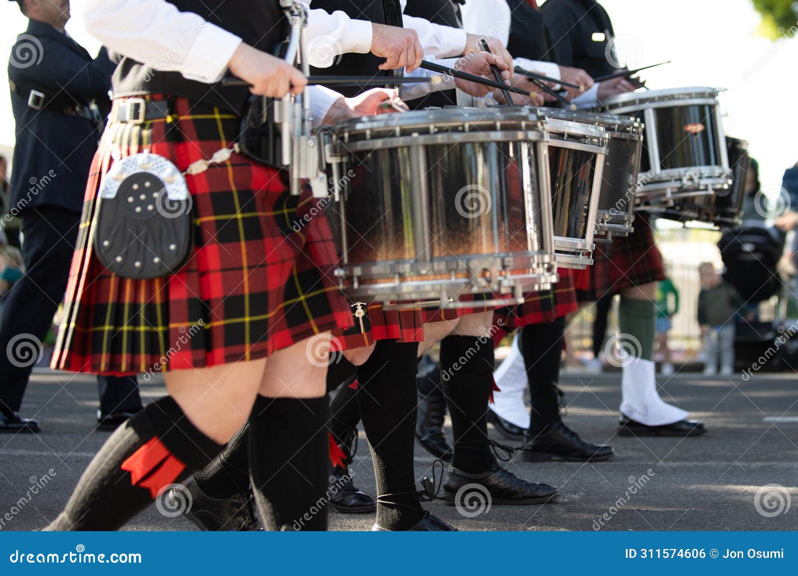 traditional community parade honors the irish