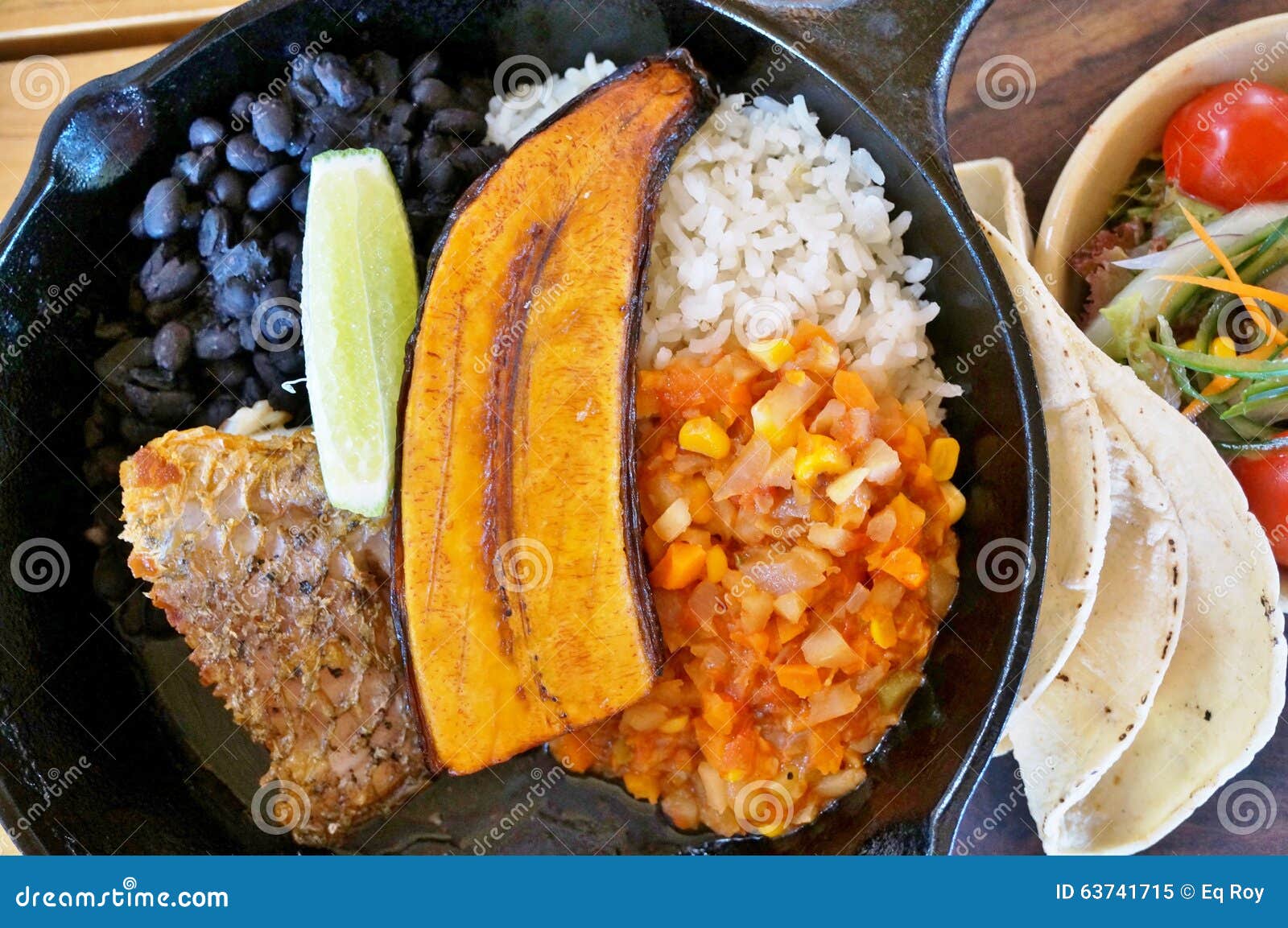 traditional costa rican casado