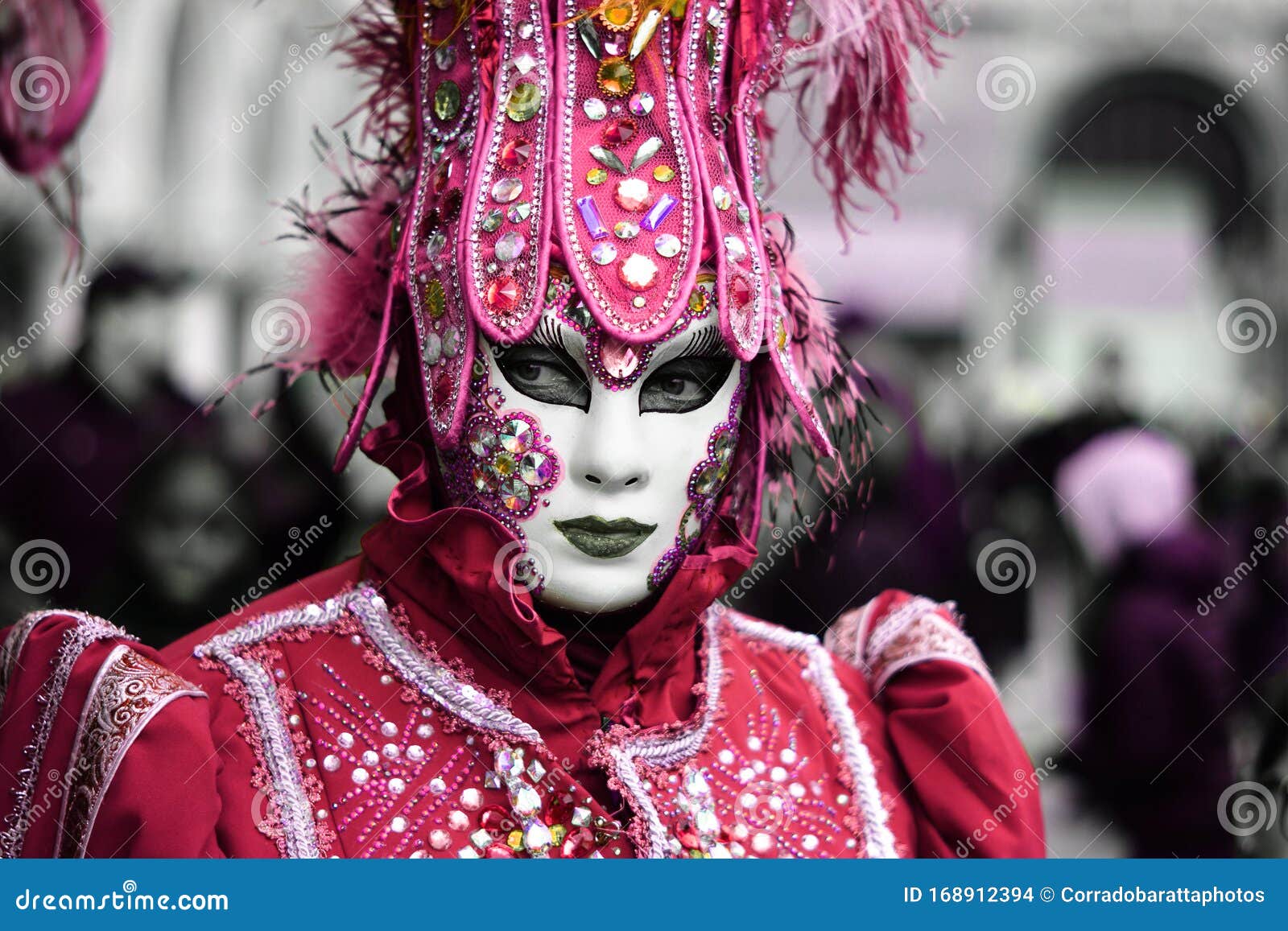 A Traditional Costume from Vietnam for the Carnival Stock Photo - Image ...