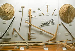 The Traditional Farming Tools Stock Photography CartoonDealer 