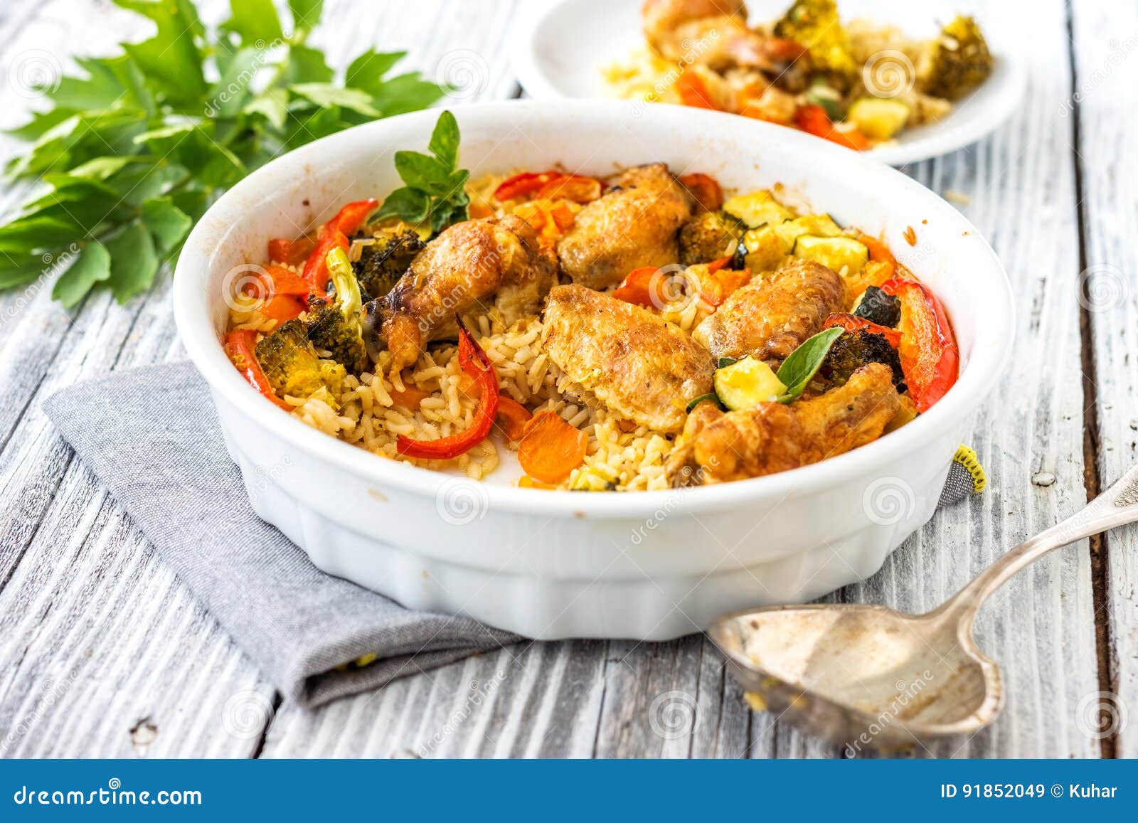 Traditional dish pilaf stock image. Image of pilav, pilaf 91852049