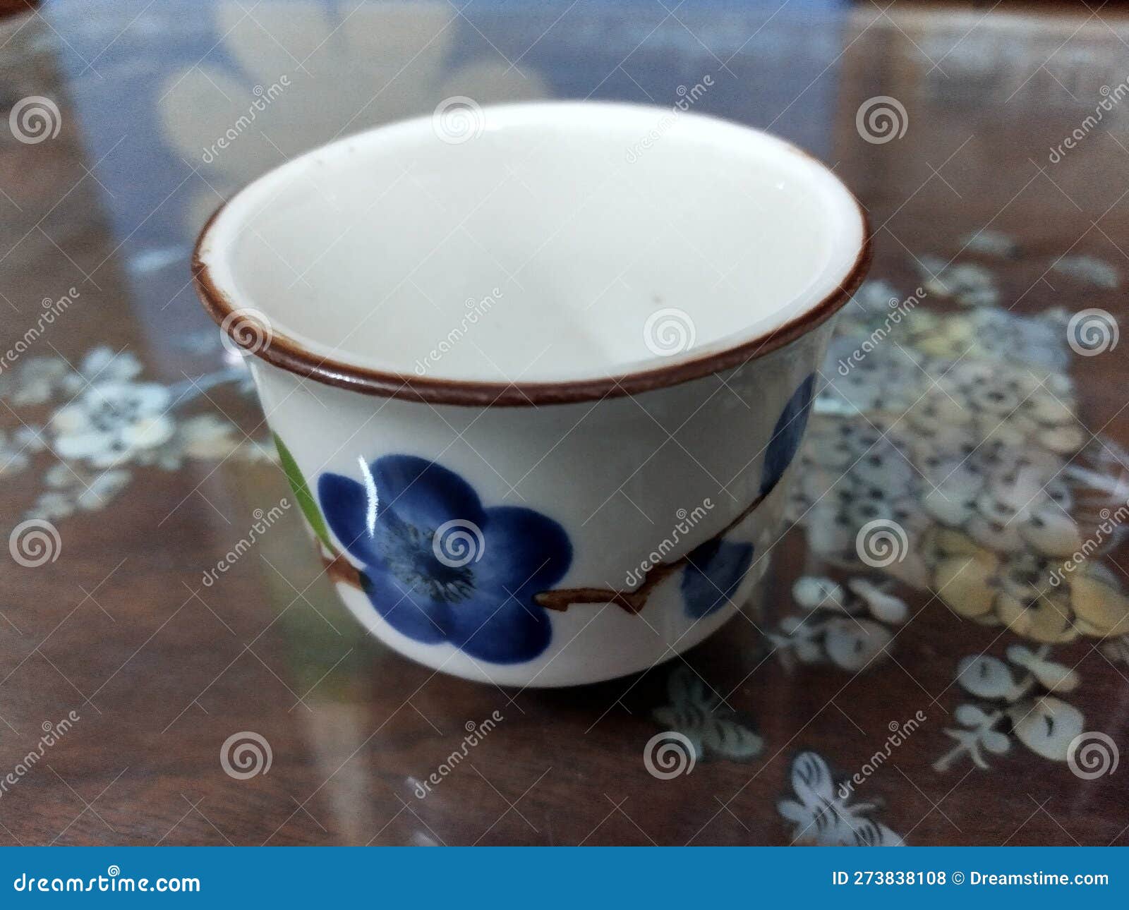 Traditional enamel tea cup stock photo. Image of traditional 273838108