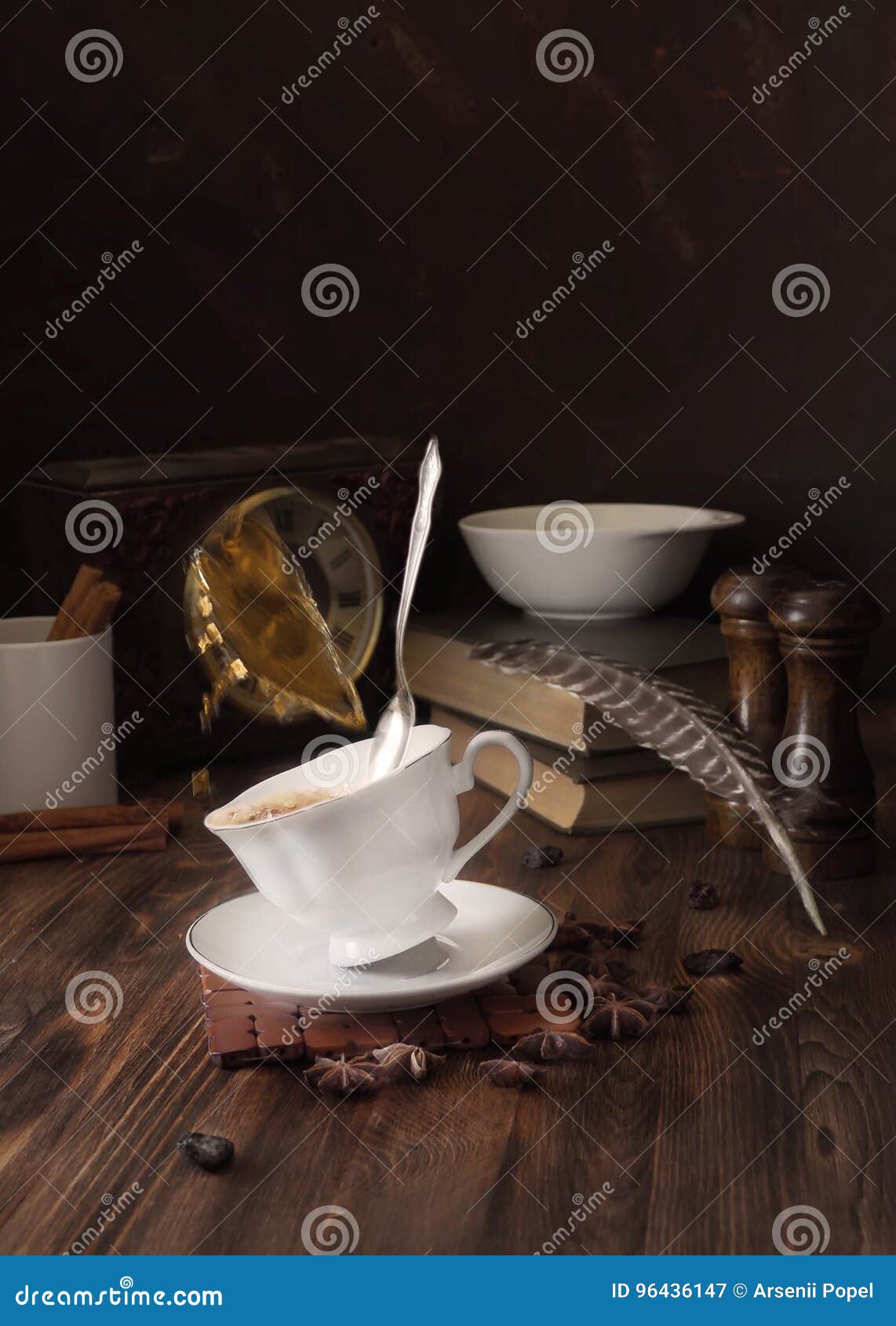Traditional English 5 O& X27;clock Tea. Stock Image Image of cinnamon