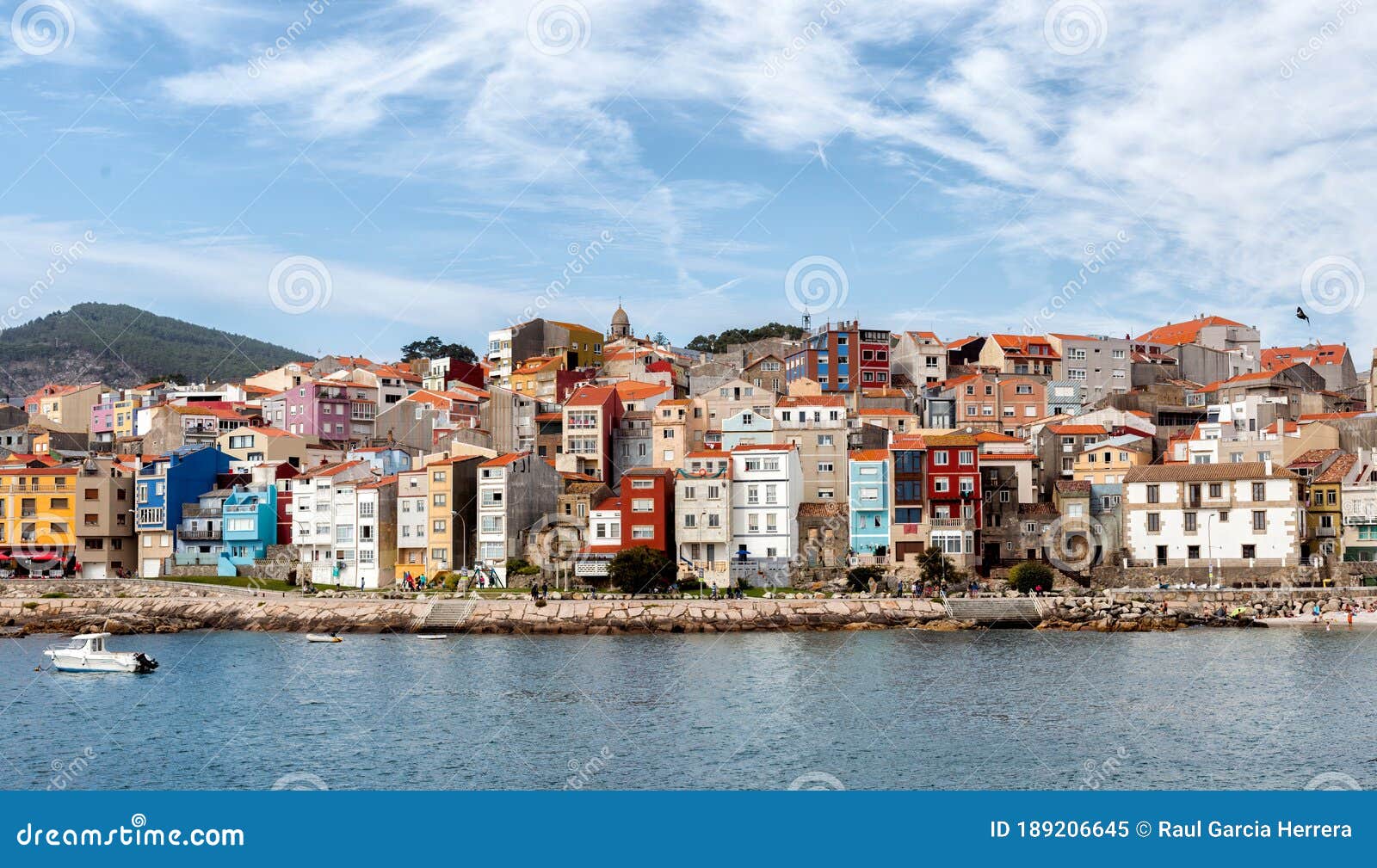 traditional fishing village in a guarda. pontevedra. tourism in galicia. the most beautiful spots in spain
