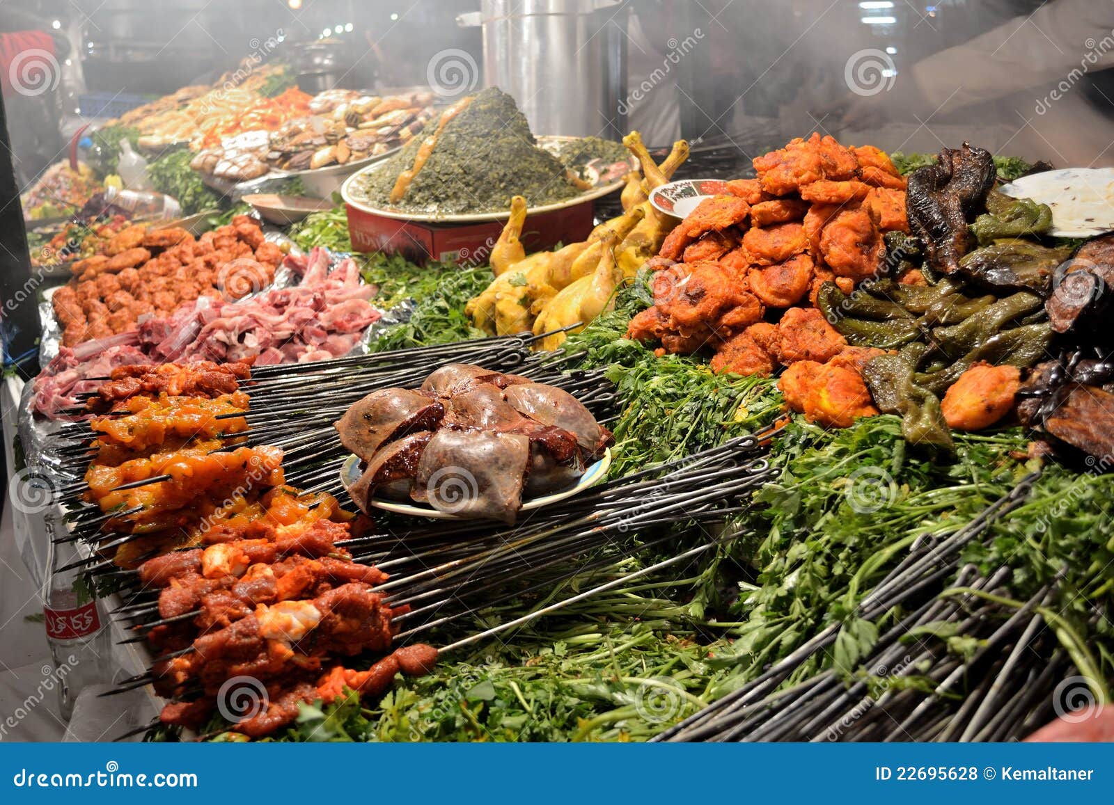 traditional food stall