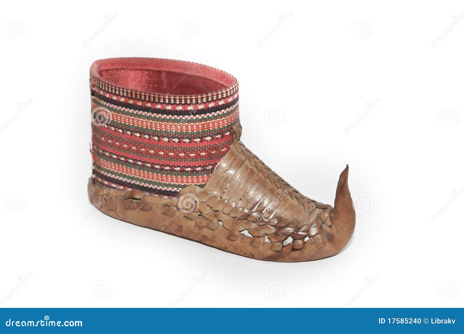 Traditional footwear stock photo. Image of rural, clothing 17585240