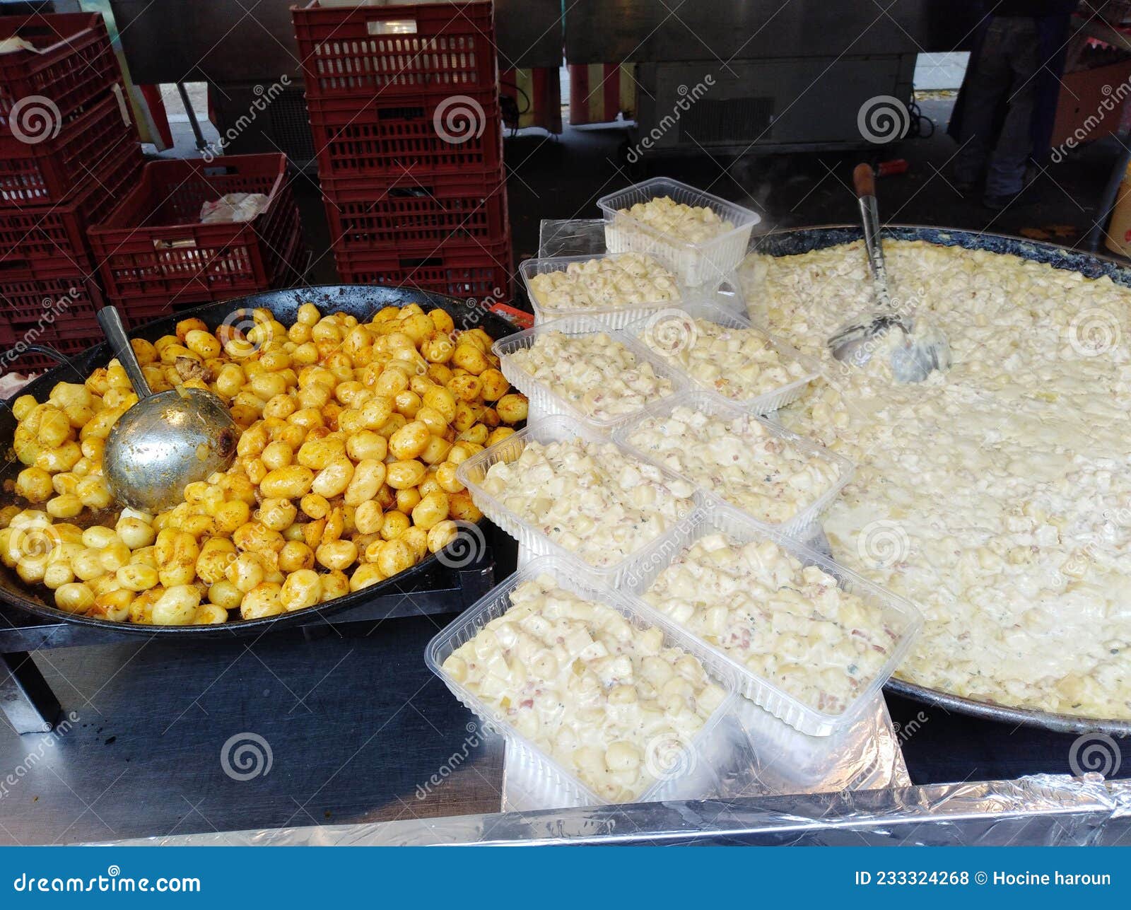 Traditional French Street Food Stock Photo - Image of commercial