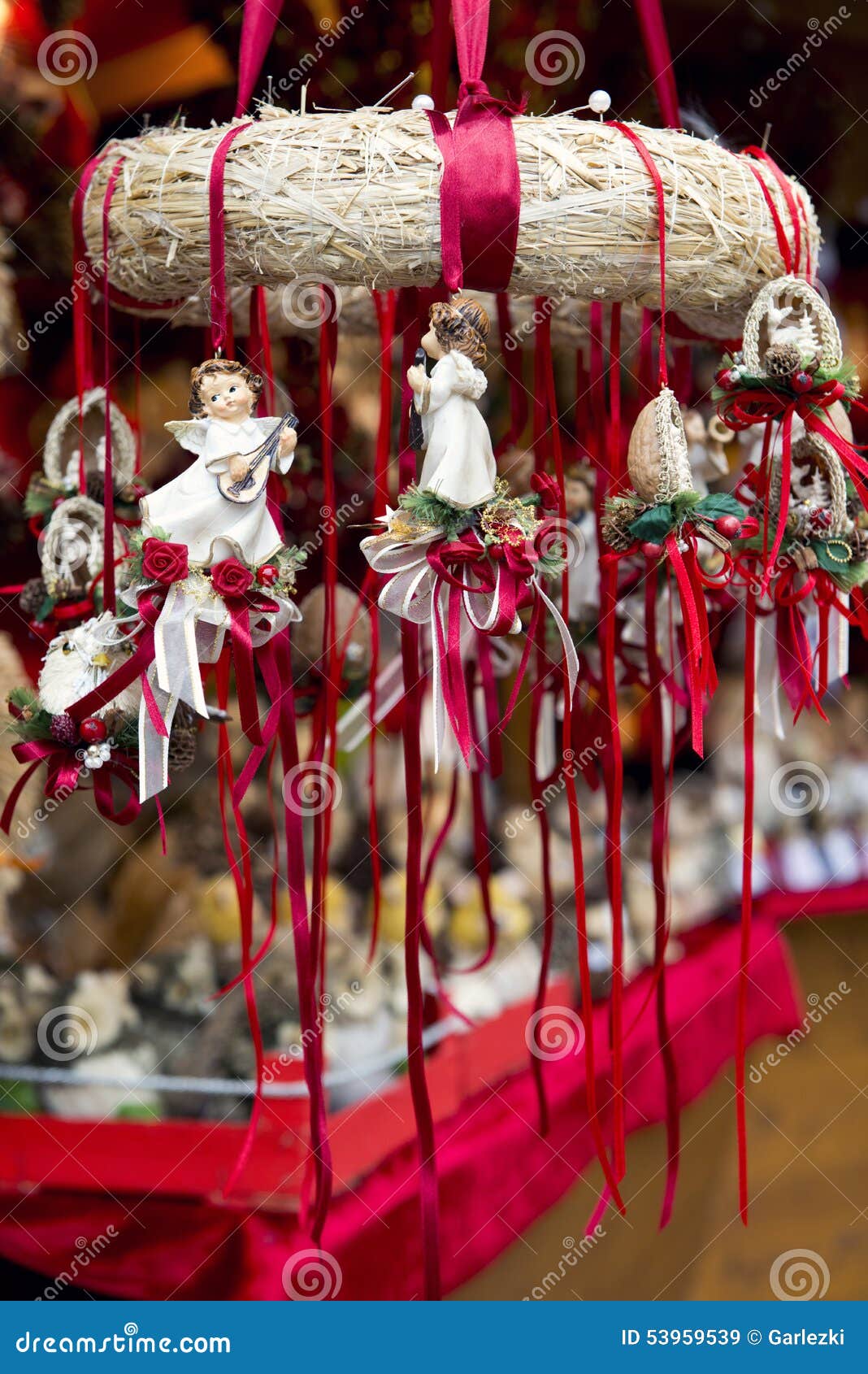 Traditional German Christmas Decorations Stock Image - Image of ...
